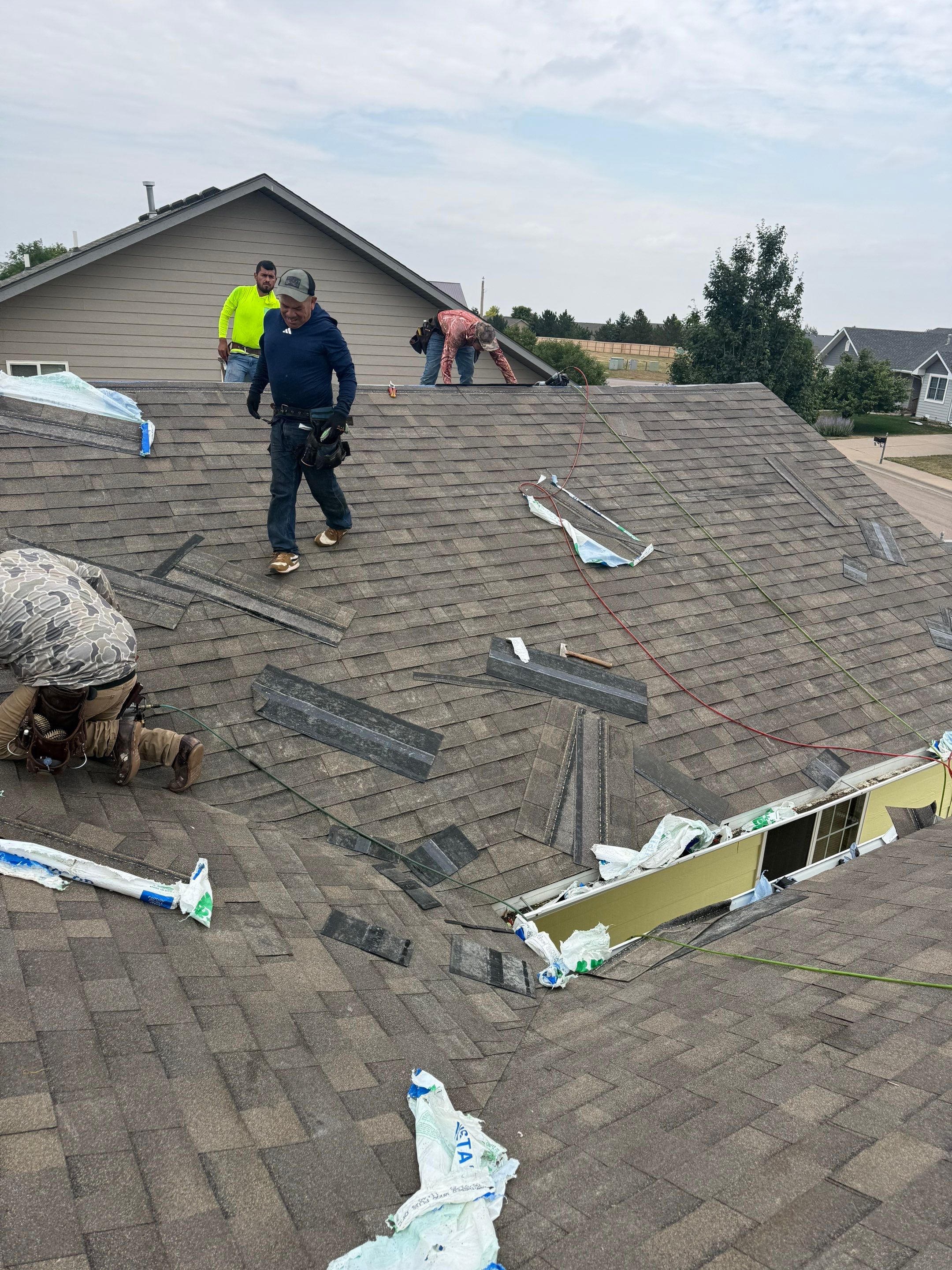 Malarkey Vista Shingle install in high wind neighborhood. by Weather-Tite Exteriors LLC