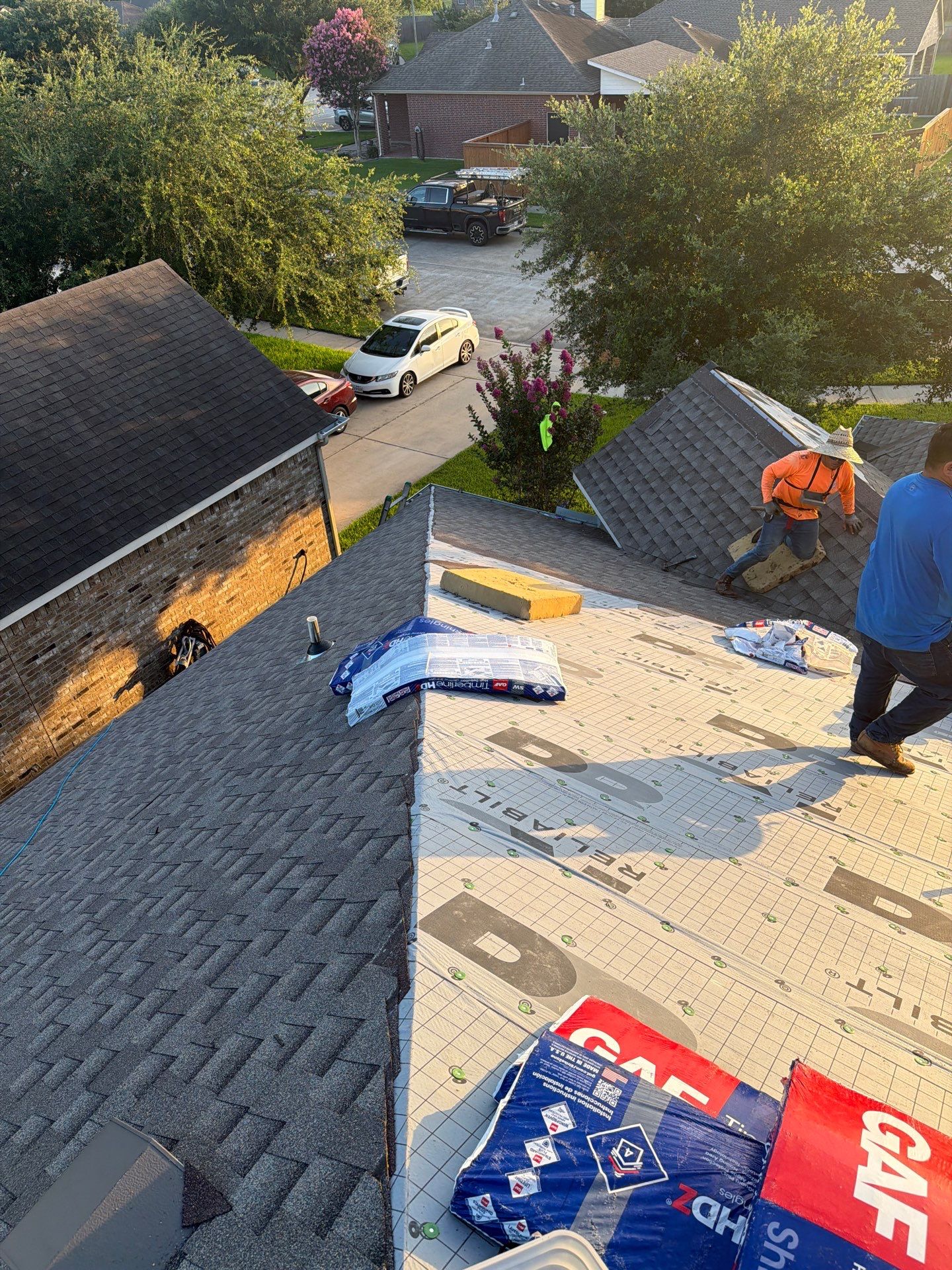 Roof Replacement in Dickinson TX by Roof Repair Company