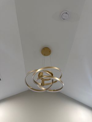 Modern Gold Ring Chandelier 