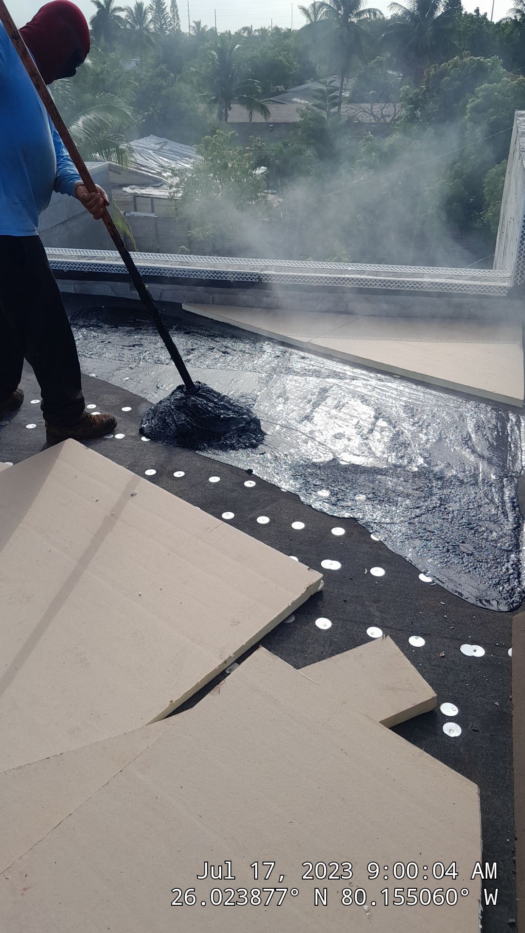 Residential New Construction Roof Installation by Earl W. Johnston Roofing 