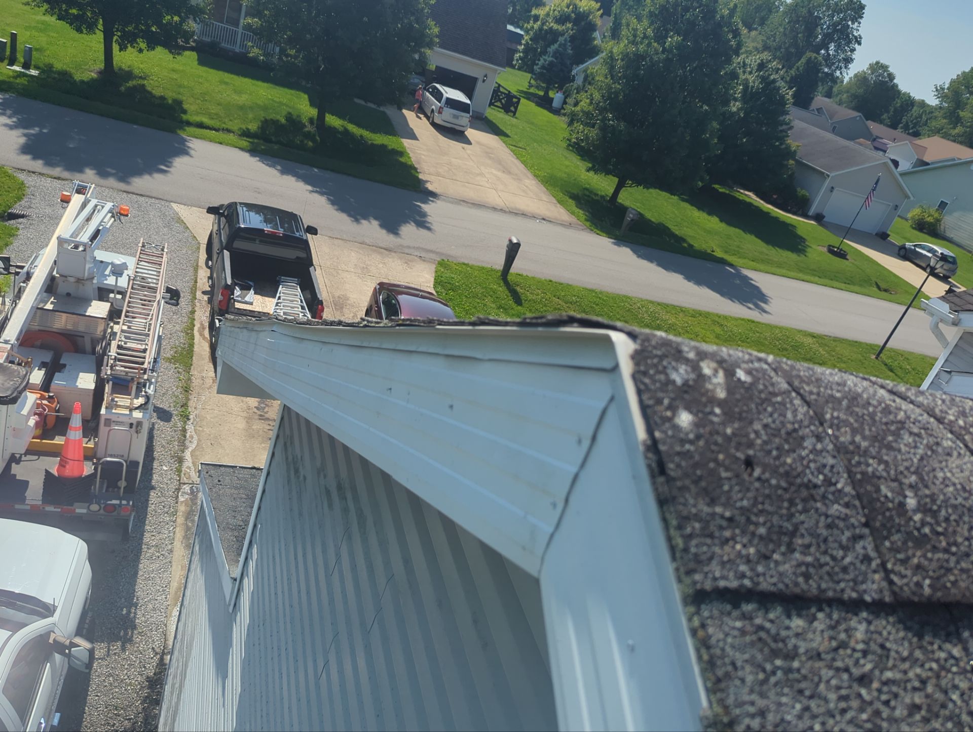 GAF Timberline HDZ Pewter Shingle Roof Replacement in Mt Orab by Empire Contractors