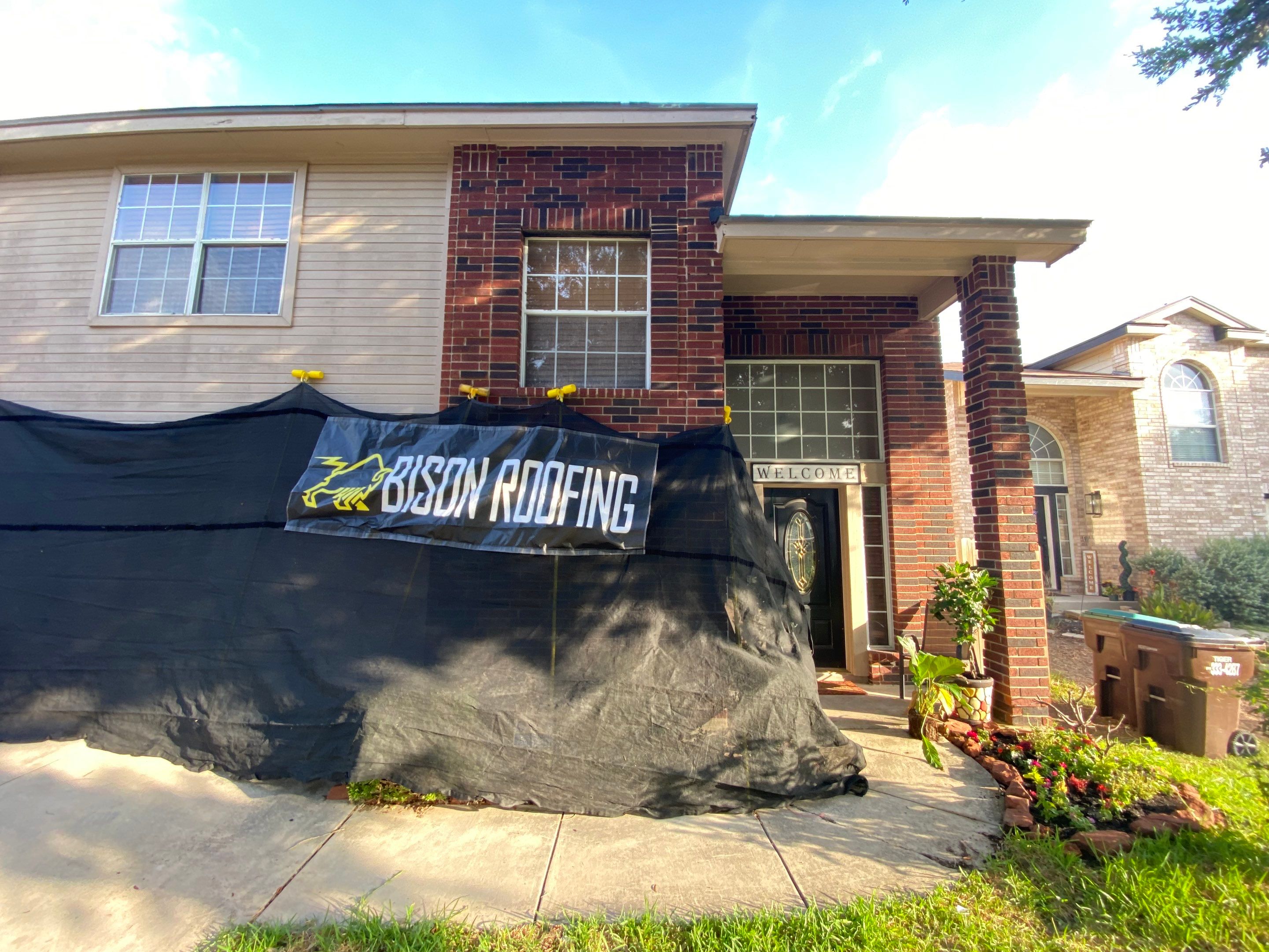 San Antonio Roof Project by Bison Roofing  