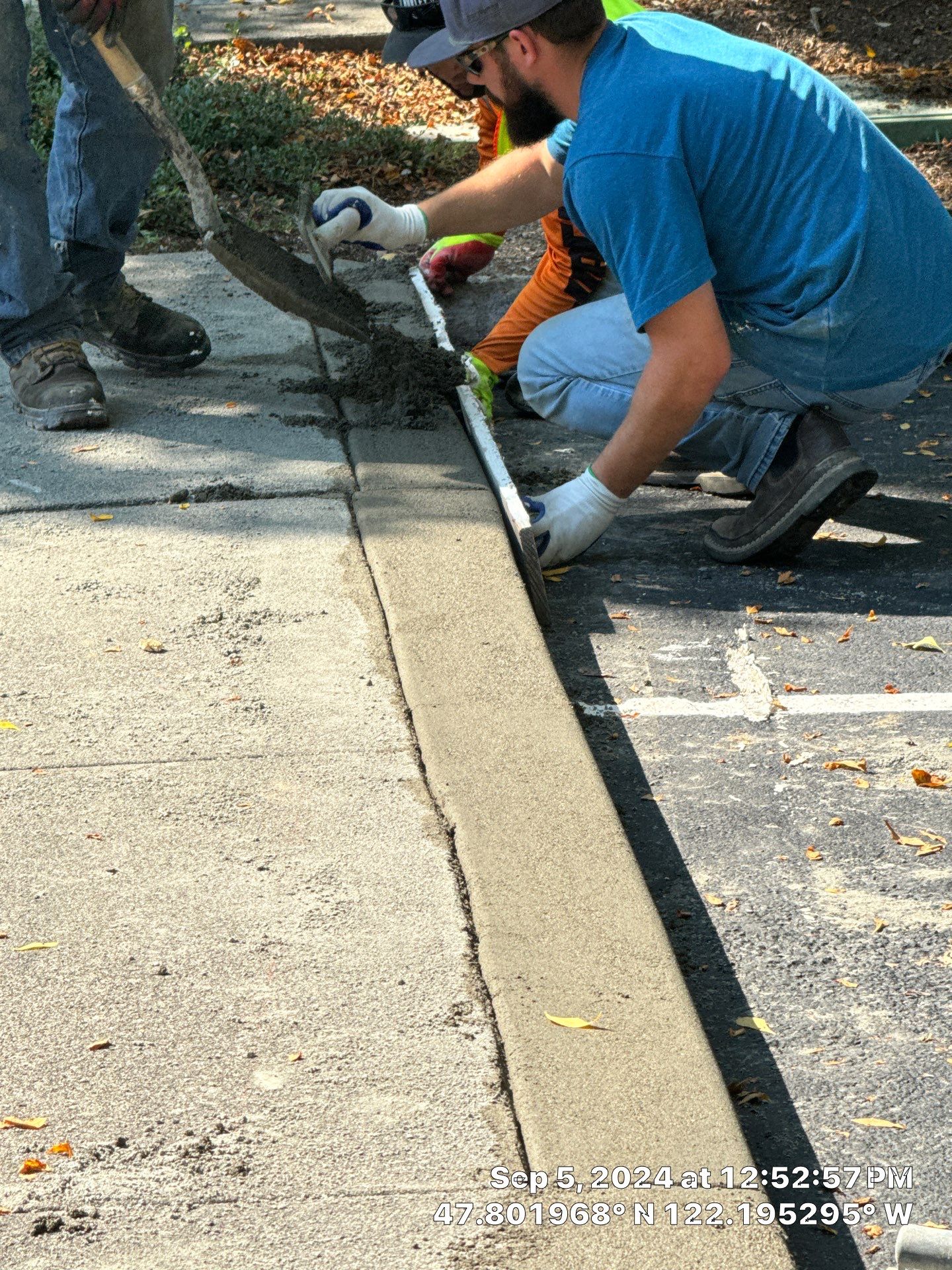 Kidder Matthews | Parking Lot Sealcoating & Striping with Concrete Curb & Patch Repairs  by Jireh Asphalt & Concrete Inc 