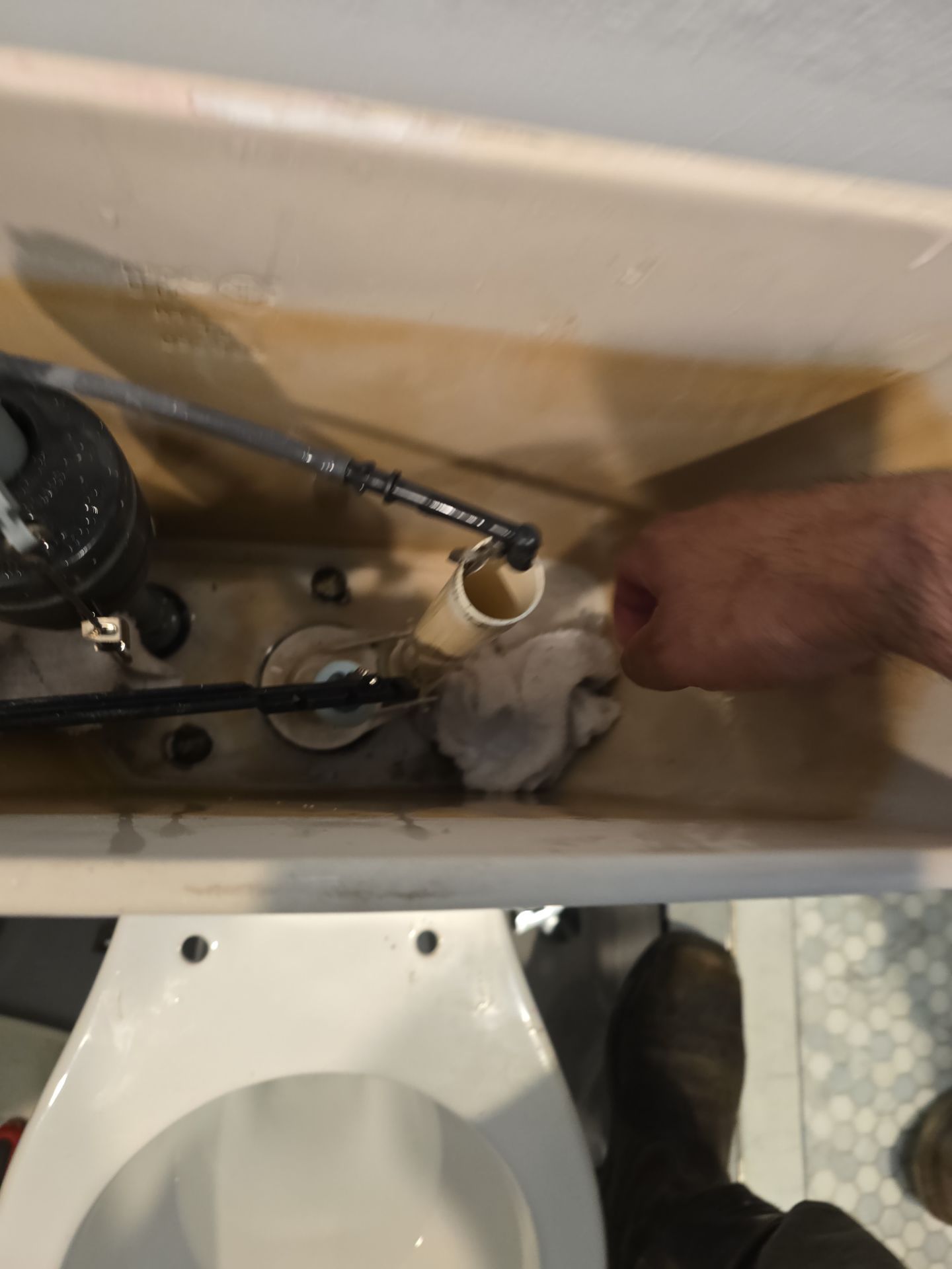 Toilet Installation with New Seal by Us Plumbing 