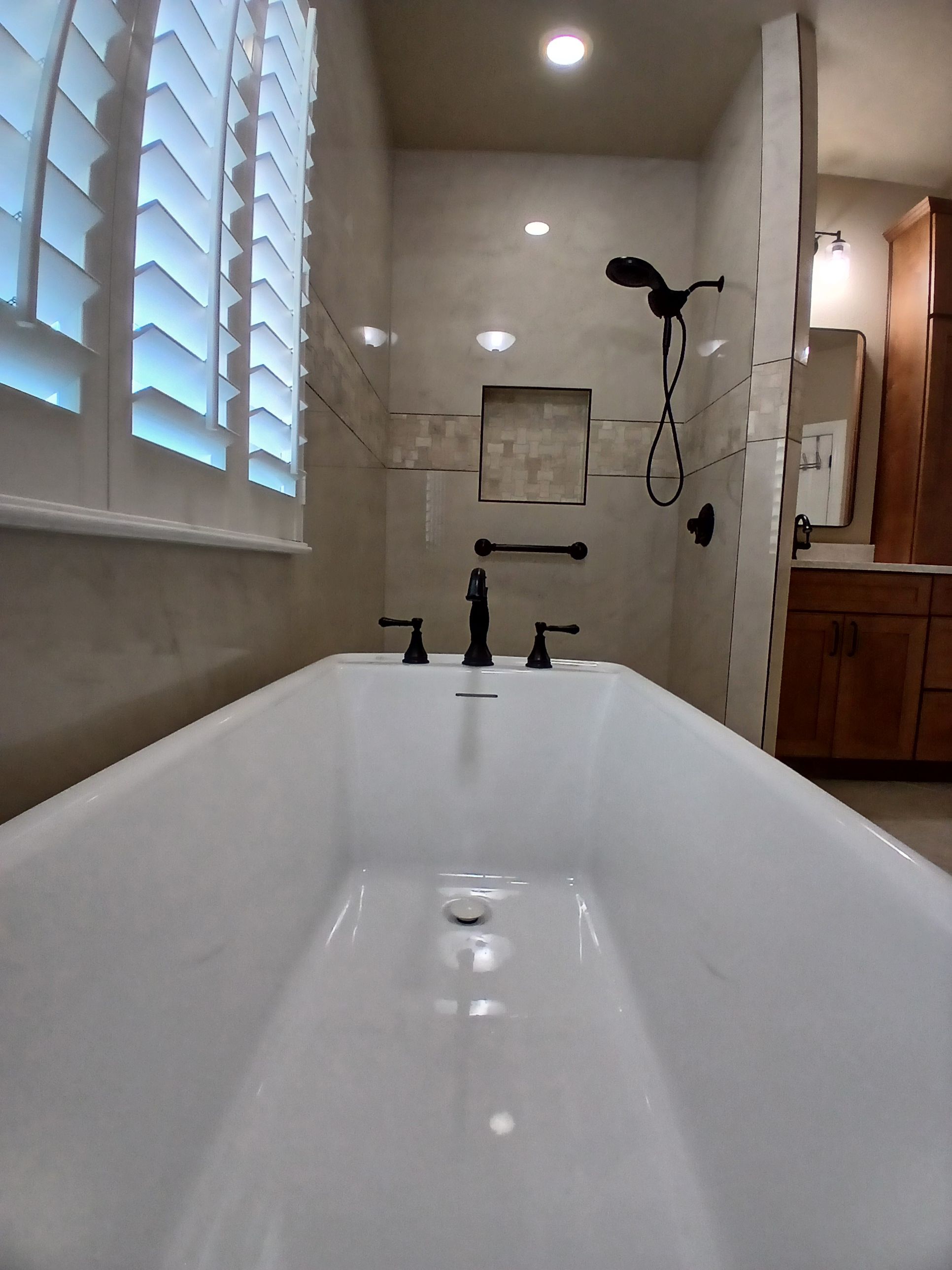 Spring Branch Tranquil Bathroom Remodel by Legacy Bath and Kitchen 