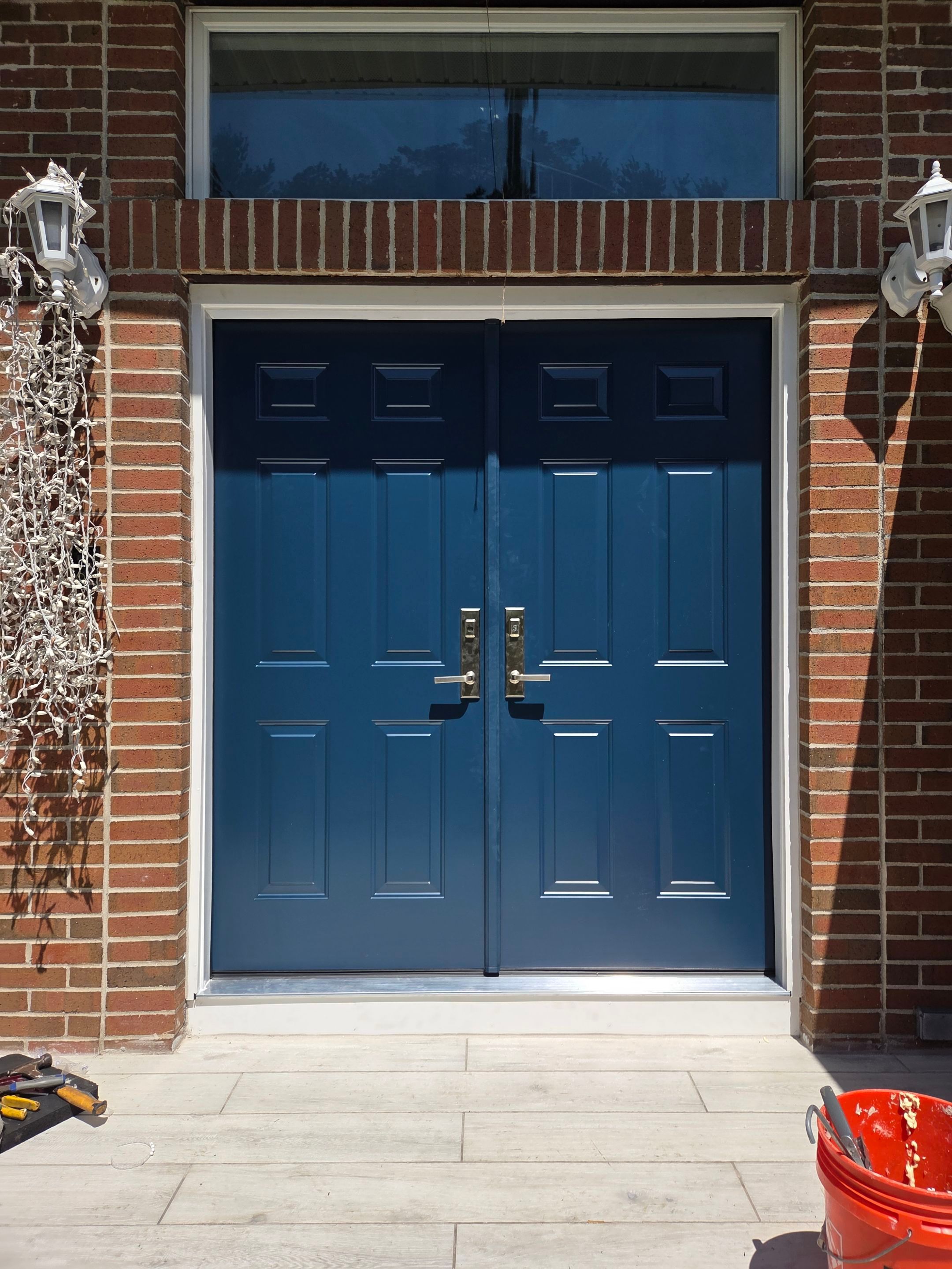 Front Entry Door Replacement by DiGiorgi Roofing and Siding Inc
