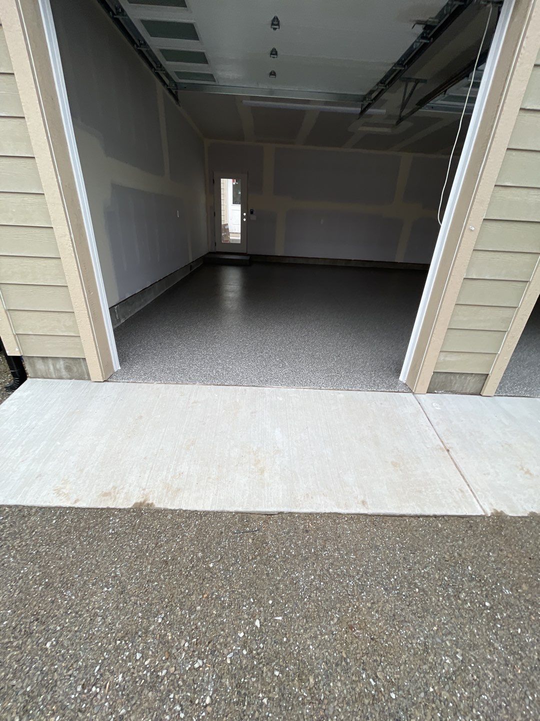Garage Transformation using Silver Creek by Croc Coatings, LLC