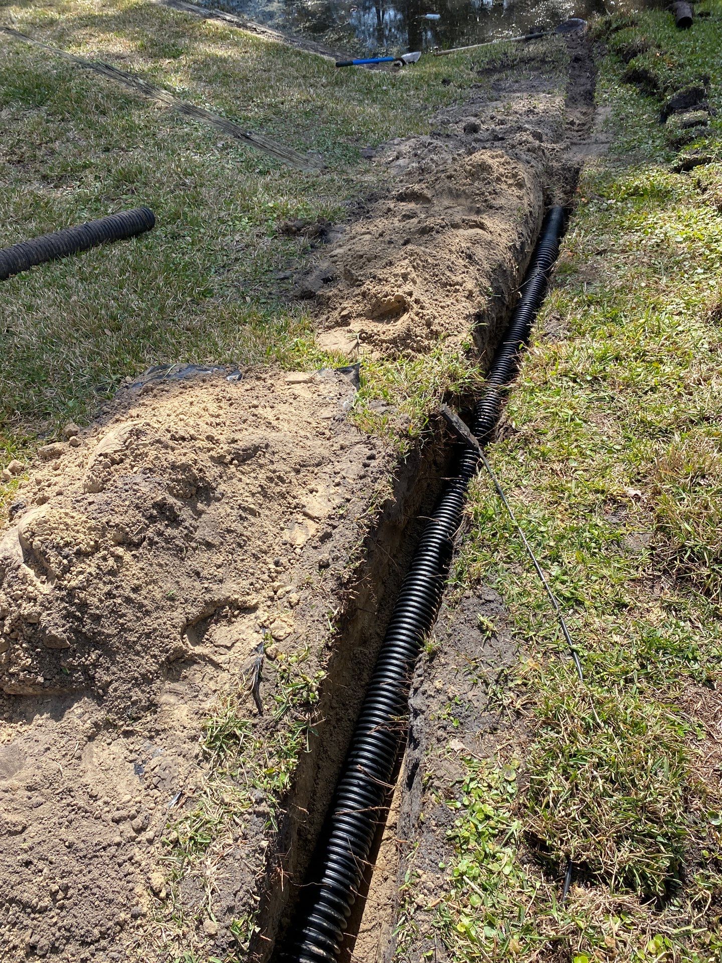 Deerwood Resident | Tree Removal & Trench by ProGreen Services