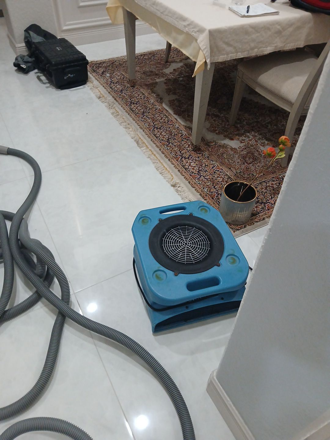 Kitchen Water Damage Restoration and Structural Drying in Delray Beach by SuperClean 