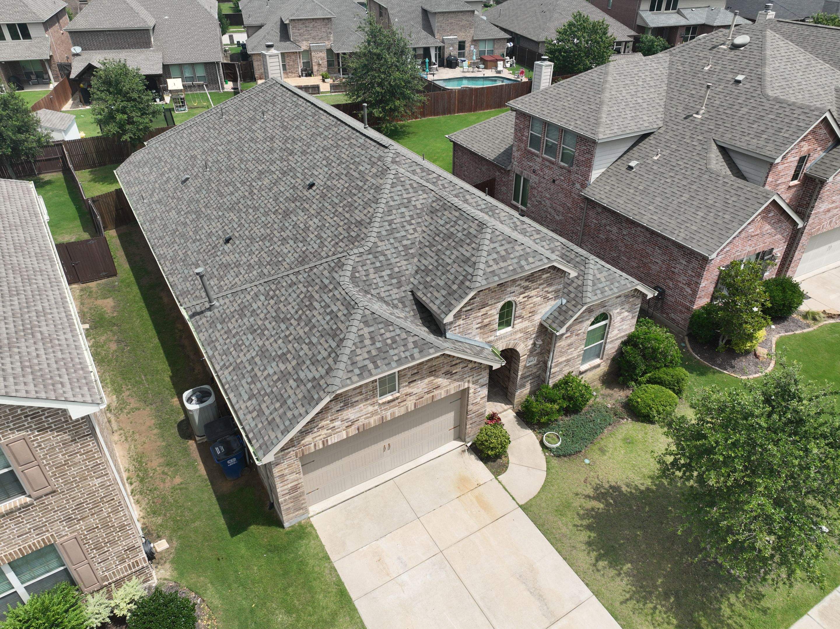 Residential Roofing Installation using CertainTeed Landmark MaxDef Weathered Wood by OneSource Roofing and Restoration