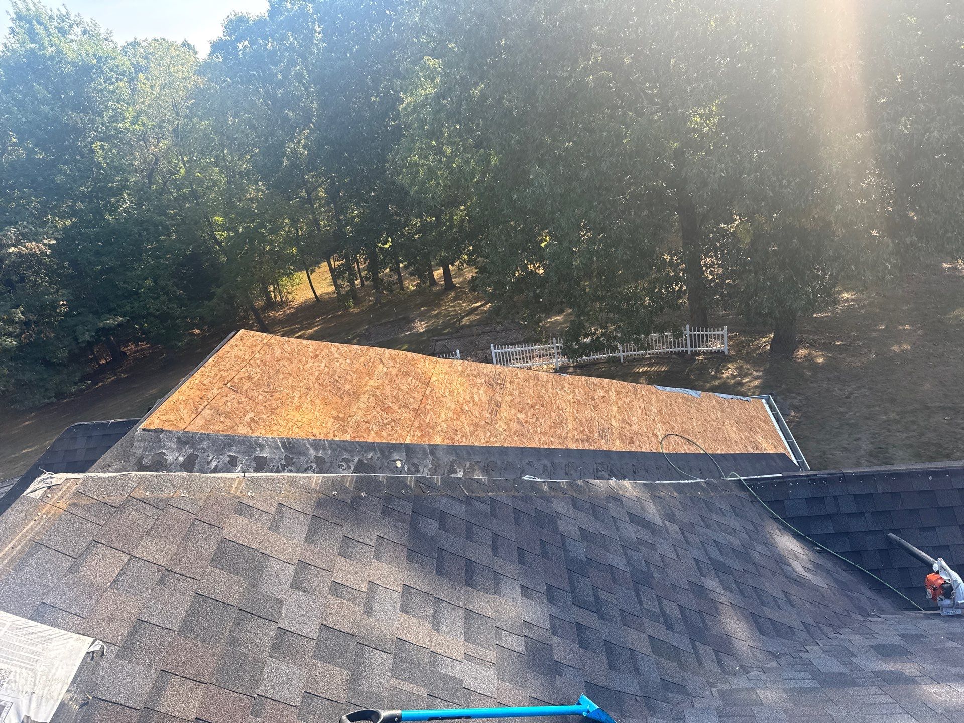 Residential Partial Roofing + Gutters & Downspouts Install  by Titan Commercial & Residential Roofing 