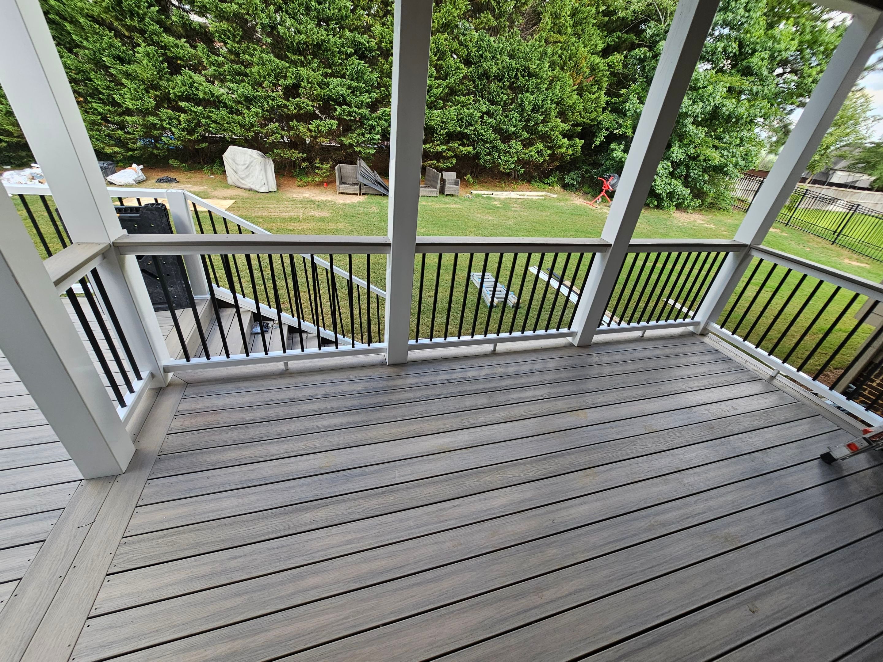 Tiffany Estates - Composite Deck Installation  by Pillar and Pine