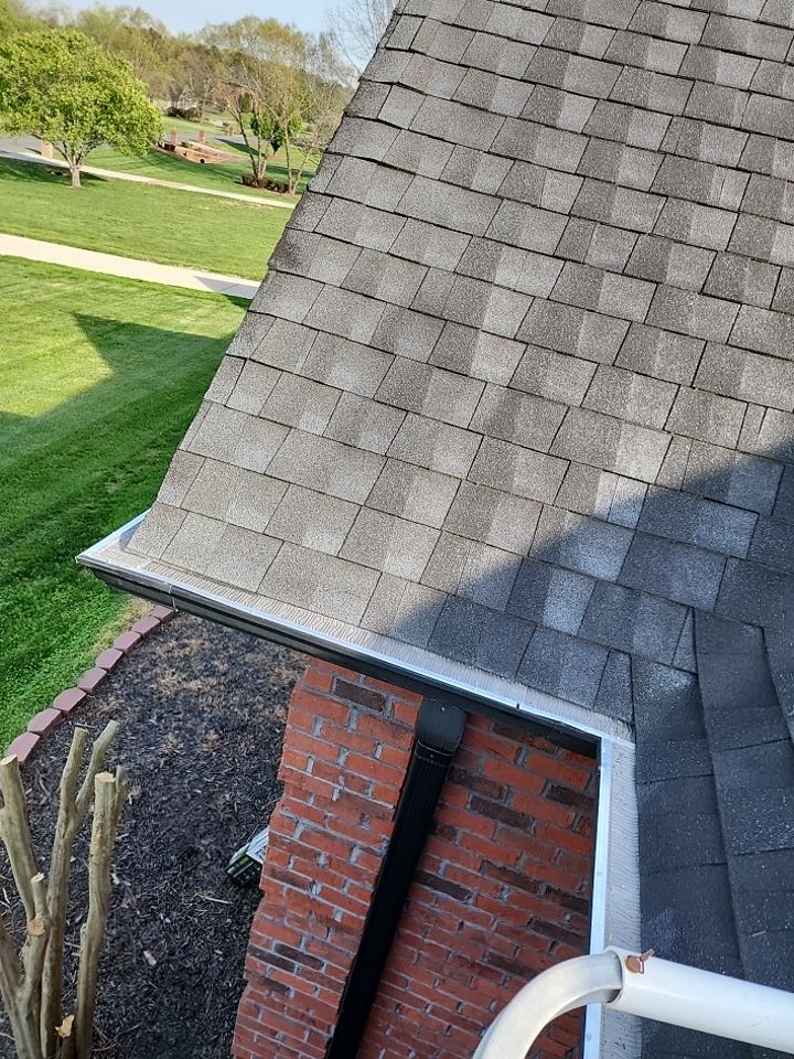 Gutter Guard Instalation using Leaf Blaster Pro by Gutter Glove by Power Wash Masters LLC