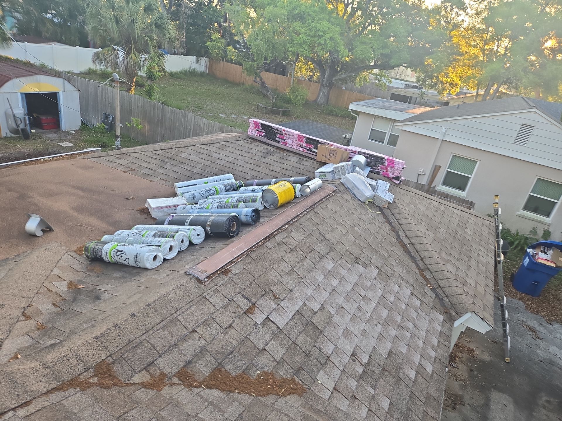 Project in St. Petersburg 33710 by Mitchell Roofing Company LLC 