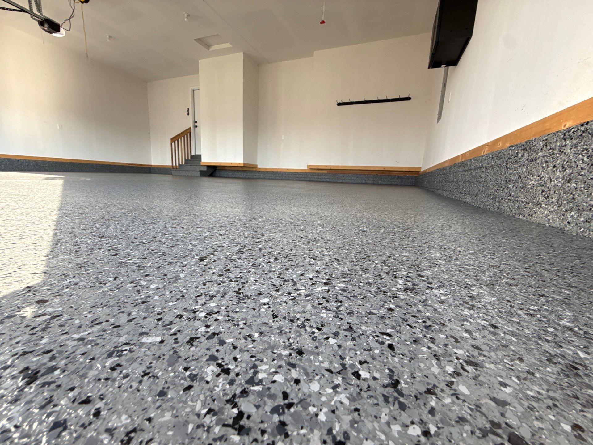 New Bondurant Garage Floor Coating by Revival Concrete Coatings, LLC
