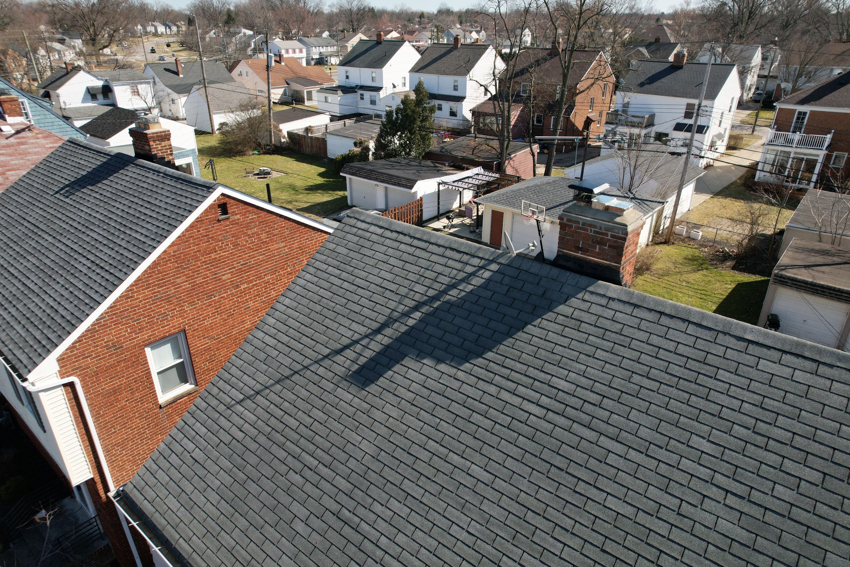 Residential Roof Replacement using GAF Timberline HDZ Charcoal by Atlas Roofing & Restoration