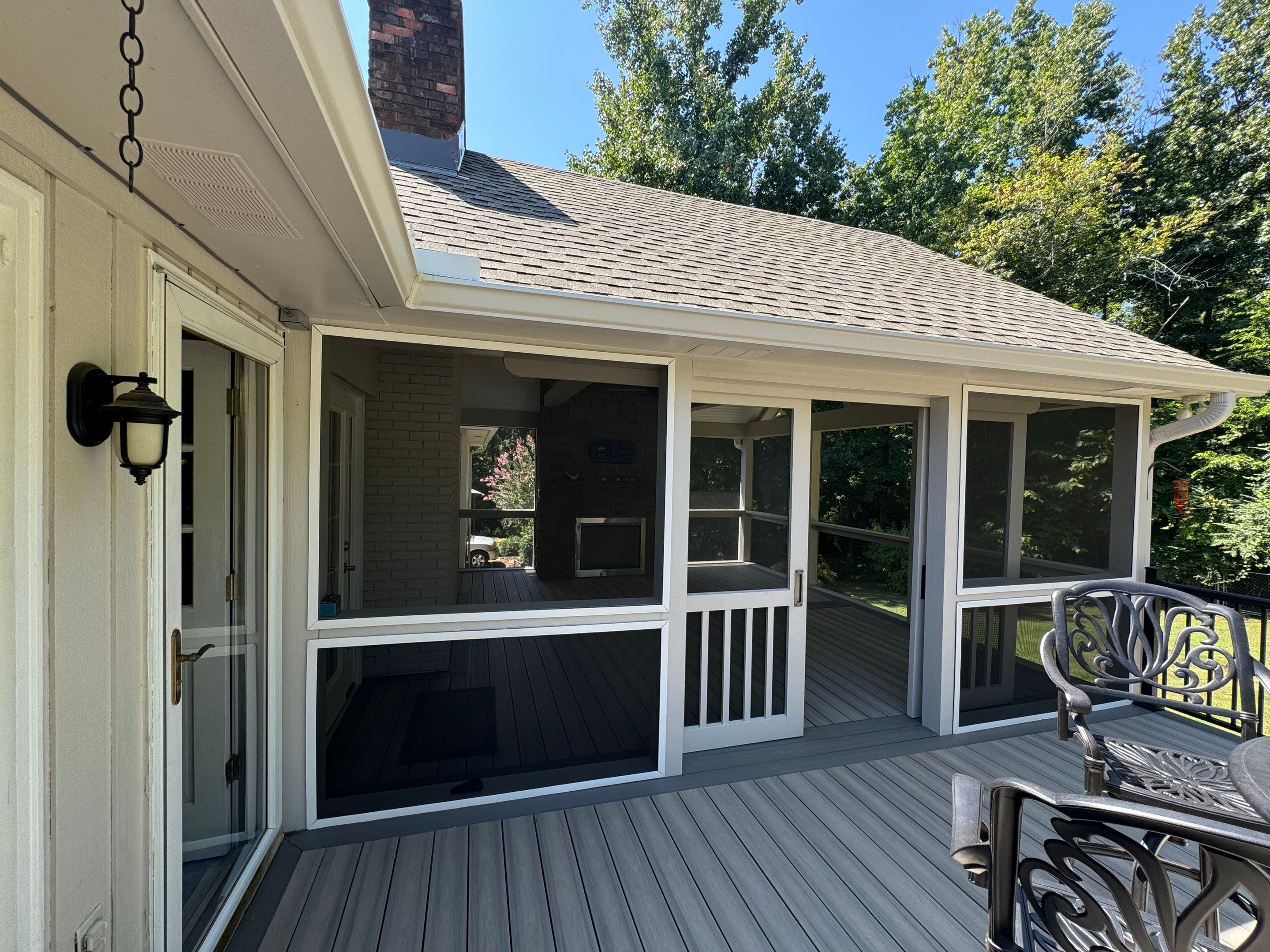 Burntleaf - Screen Porch by Pillar and Pine