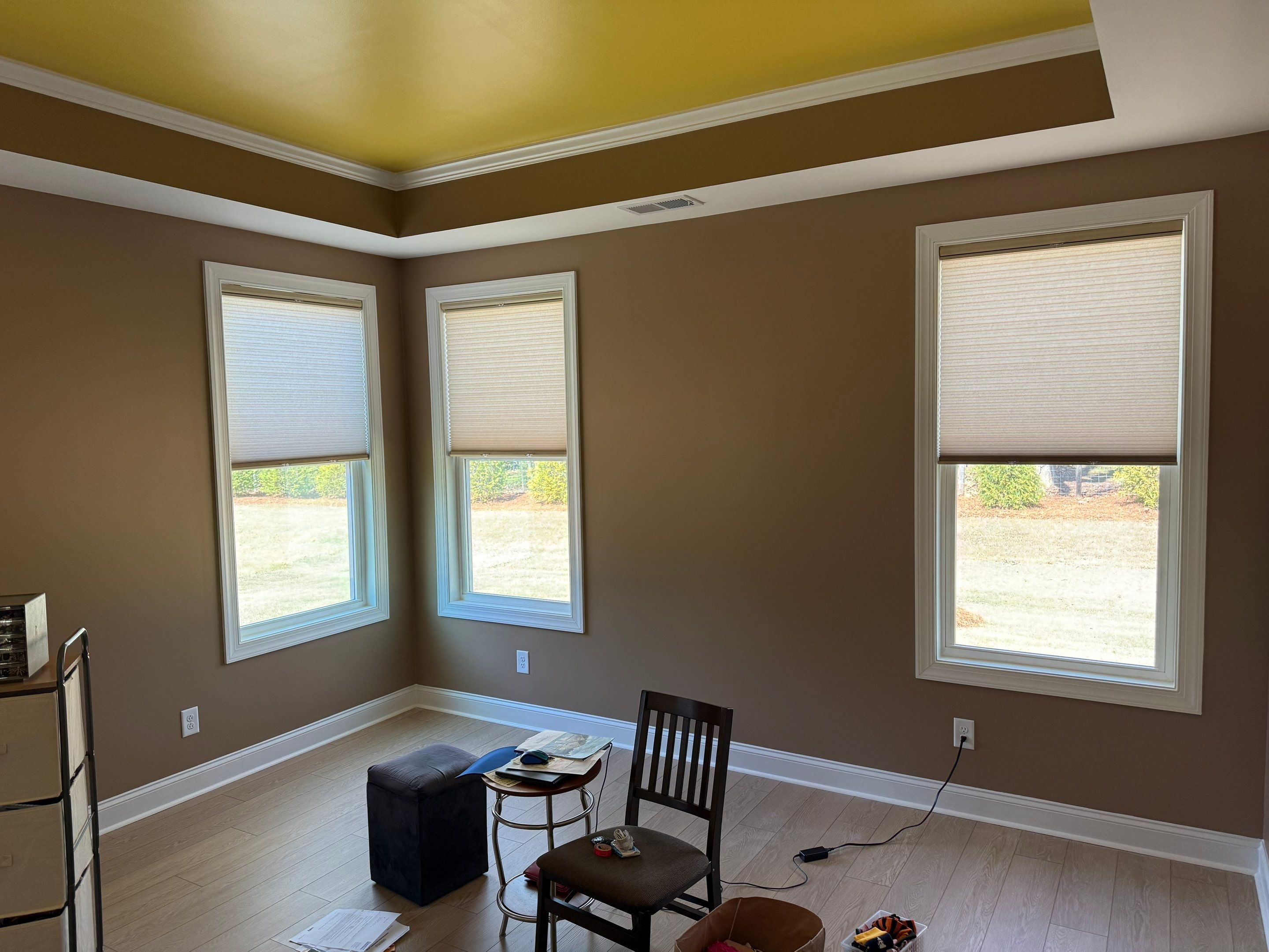 New Home- Cellular shades in Charlotte, NC by Southern Traditions Window Fashions