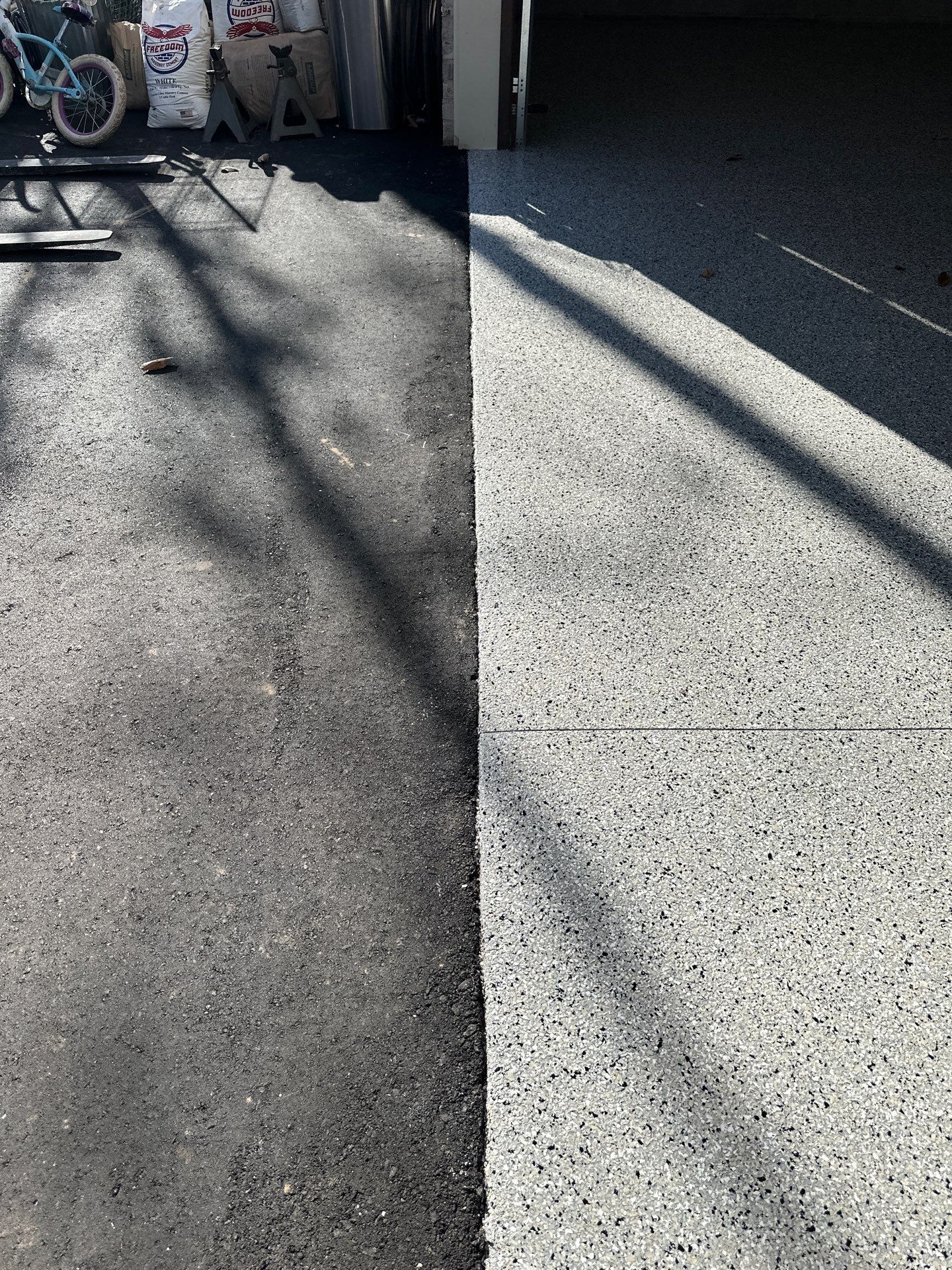 Garage Floor Coating using Coyote by My Garage Floor Guys