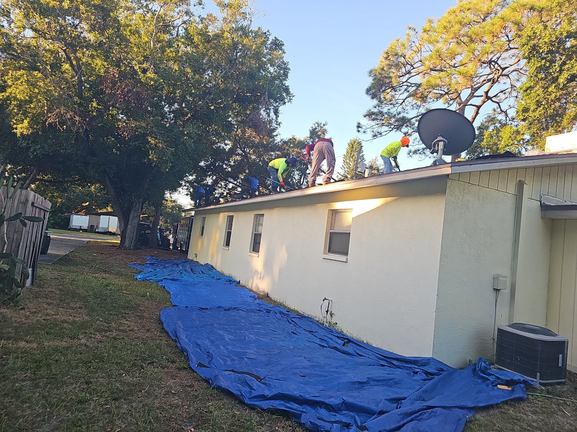 Project in Clearwater 33760 by Mitchell Roofing Company LLC