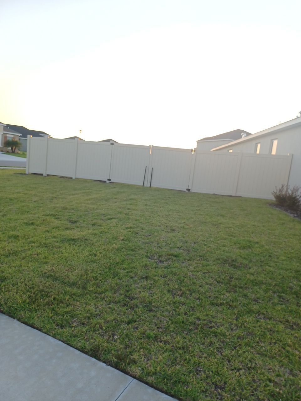 Palmetto, FL 6ft. Tall Tan Vinyl Privacy Fence  by Asap fence and gates, LLC