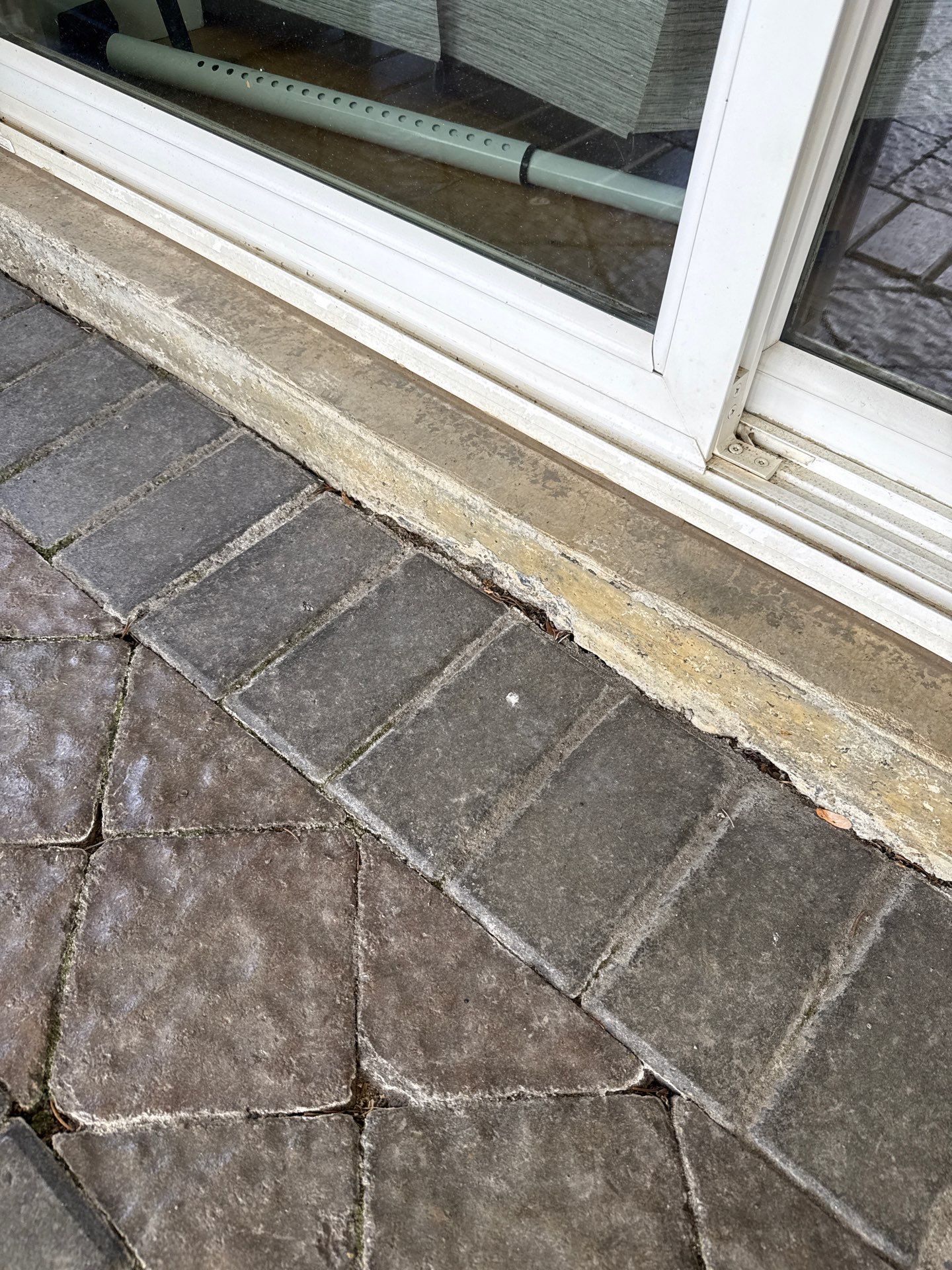 Twilight Pool Deck / Patio Project in Beaver falls by Floors in a Day, Inc