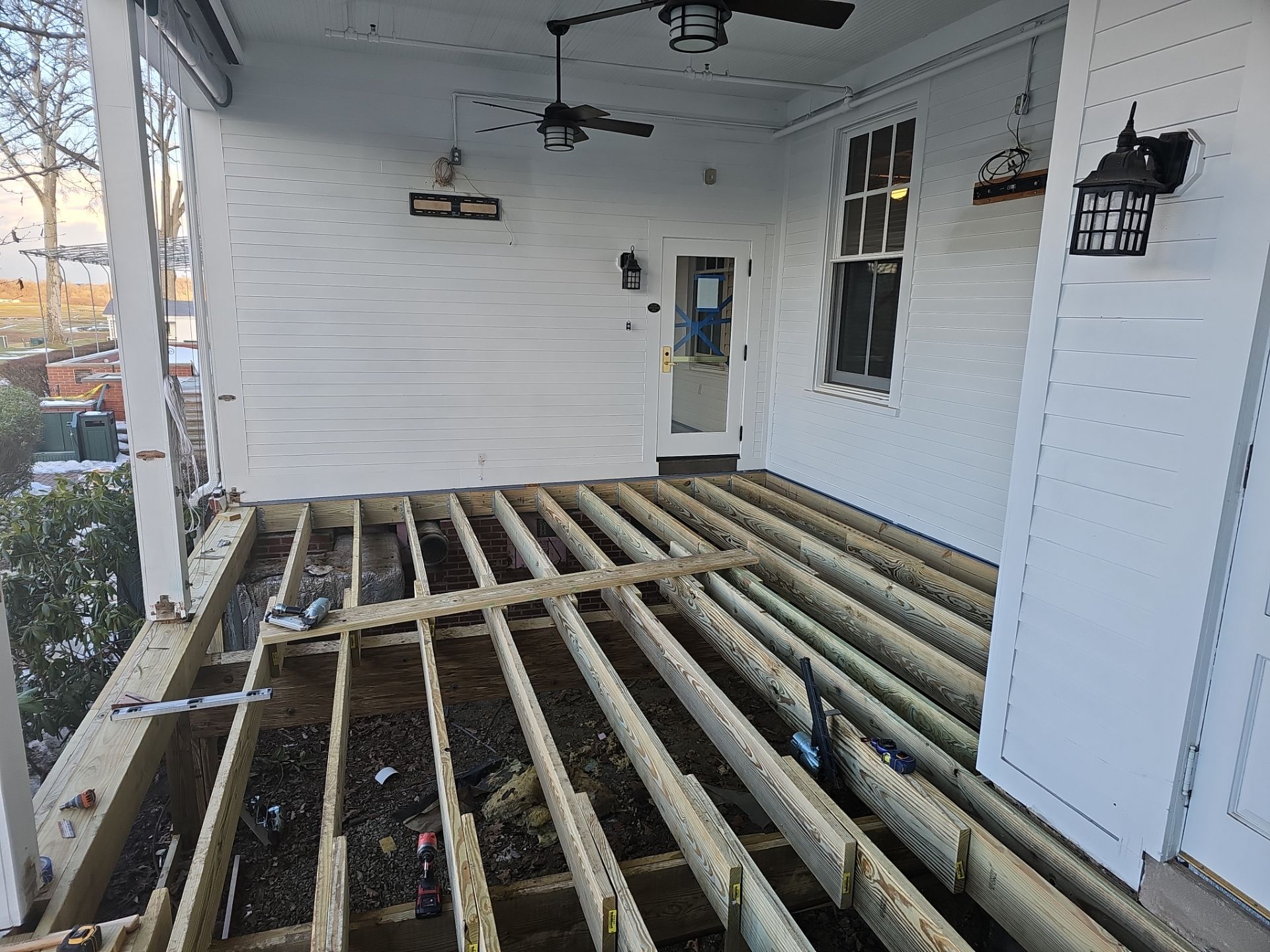 Oakmont Country Club Deck Build by Cousins Roofing Siding & Decks