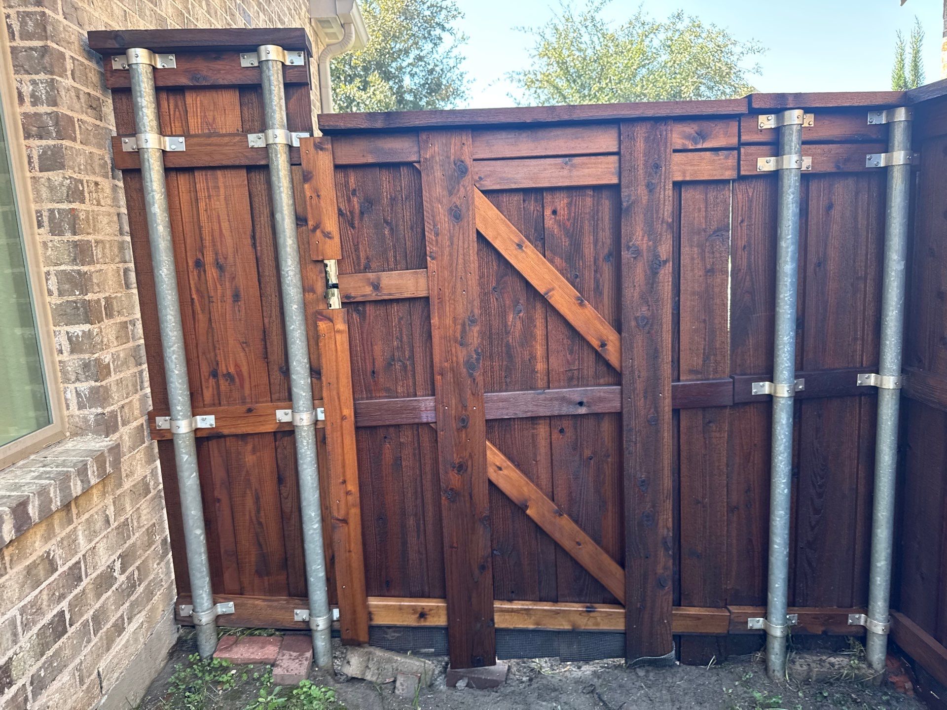 Fence Stain - Frisco by Lighthouse Contractors
