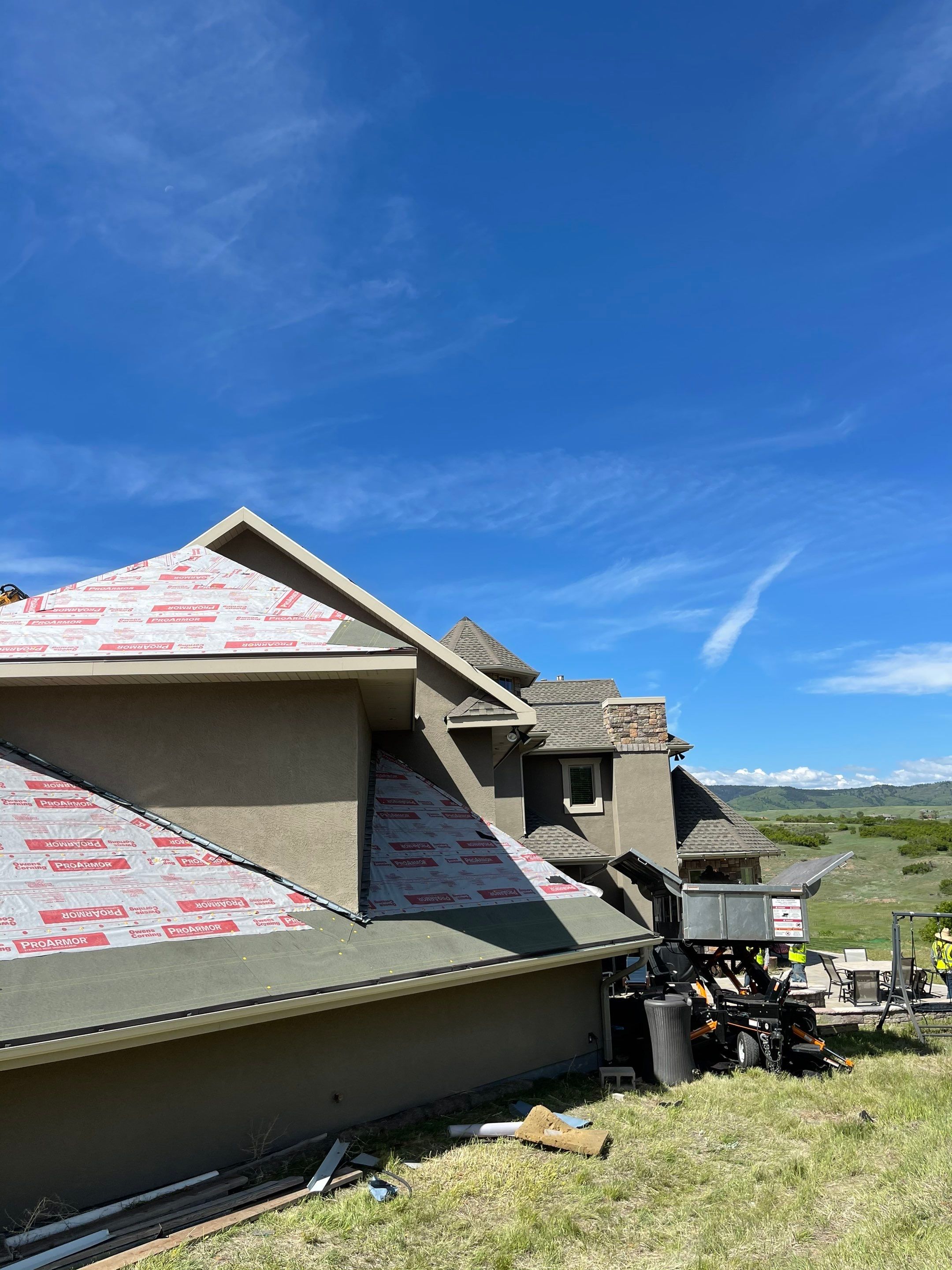 Residential Roofing Installation using Owens Corning TruDefinition Duration STORM by A to Z Roofing