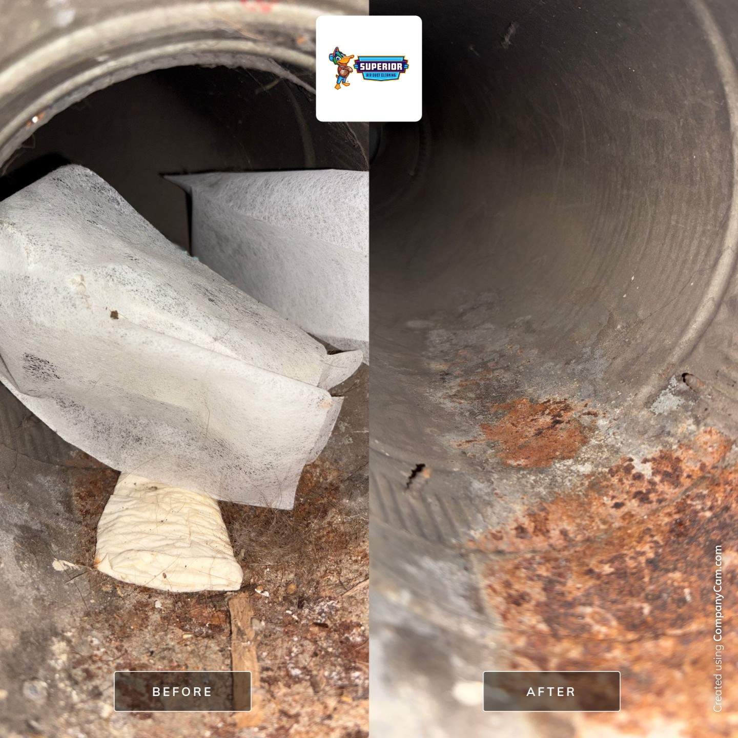Air Duct Cleaning With a Vacuum Truck in Cortland, OH by Superior Air Duct Cleaning