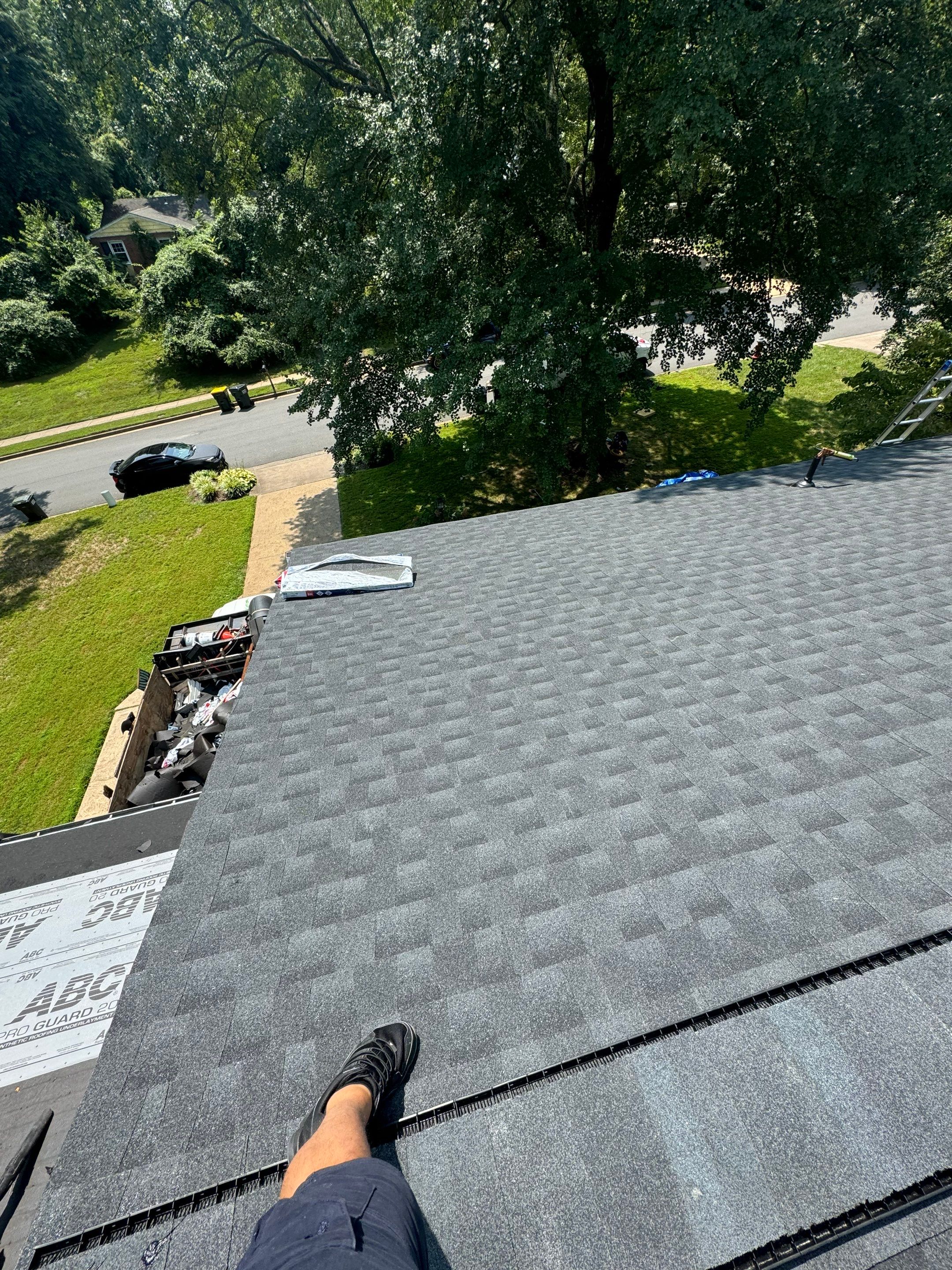 Residential Roofing Installation using GAF Timberline HDZ - Charcoal by USA Storm Roofing and Construction Group