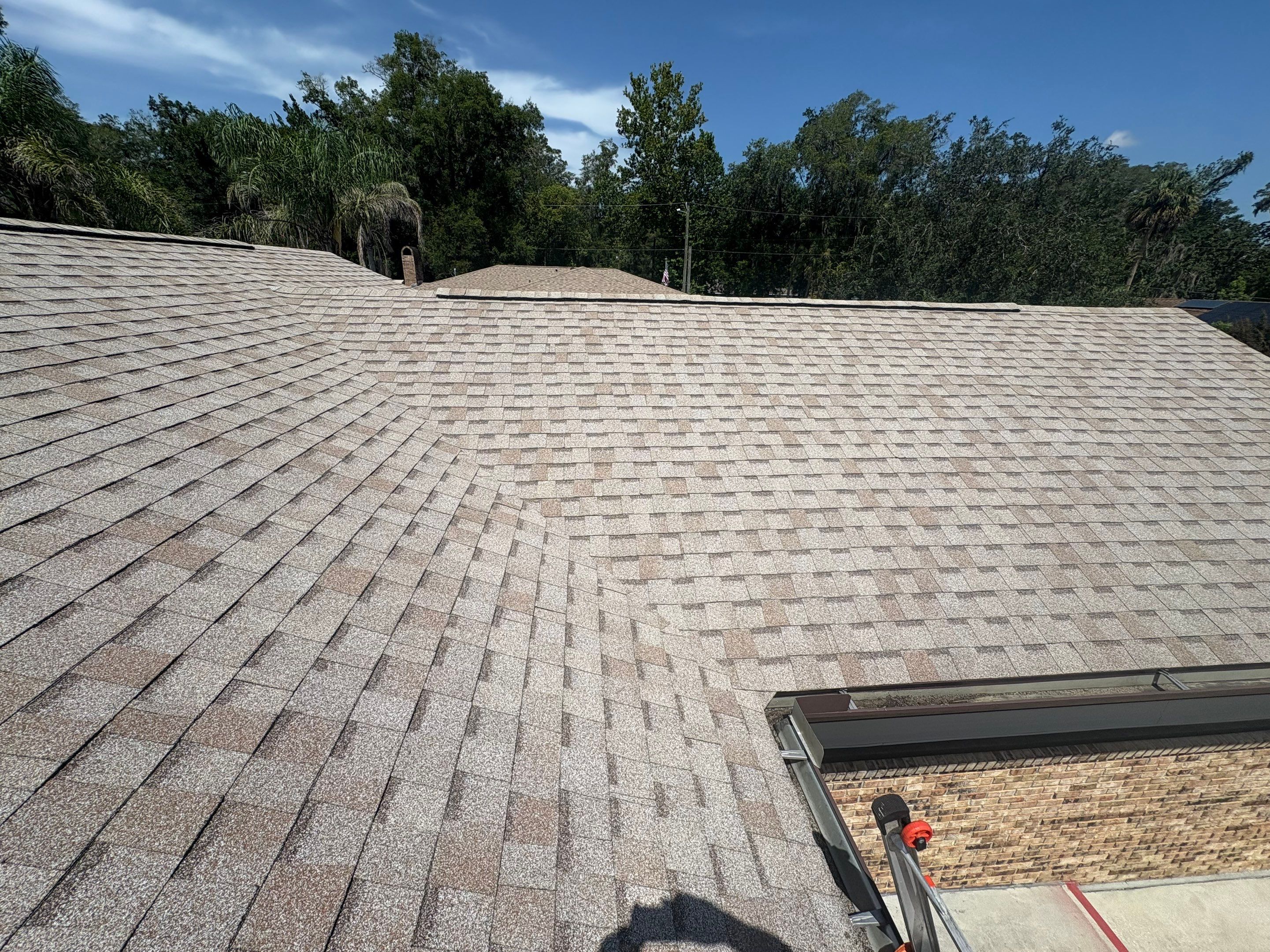 Architectural Shingle Roof Replacement and Attic Inspection in Orange City by Pinnacle Roofing Group