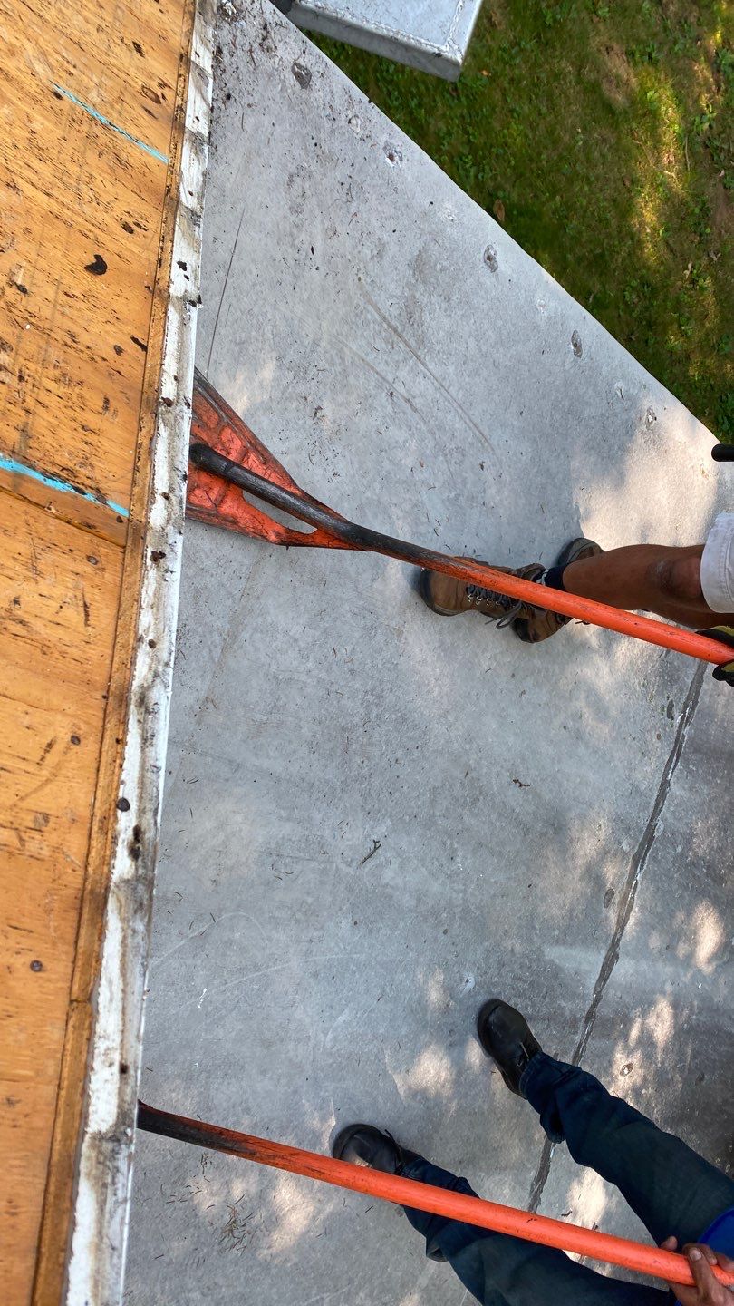 Residential Roofing Installation using Owens Corning TruDefinition Quarry Gray by A Plus Exterior