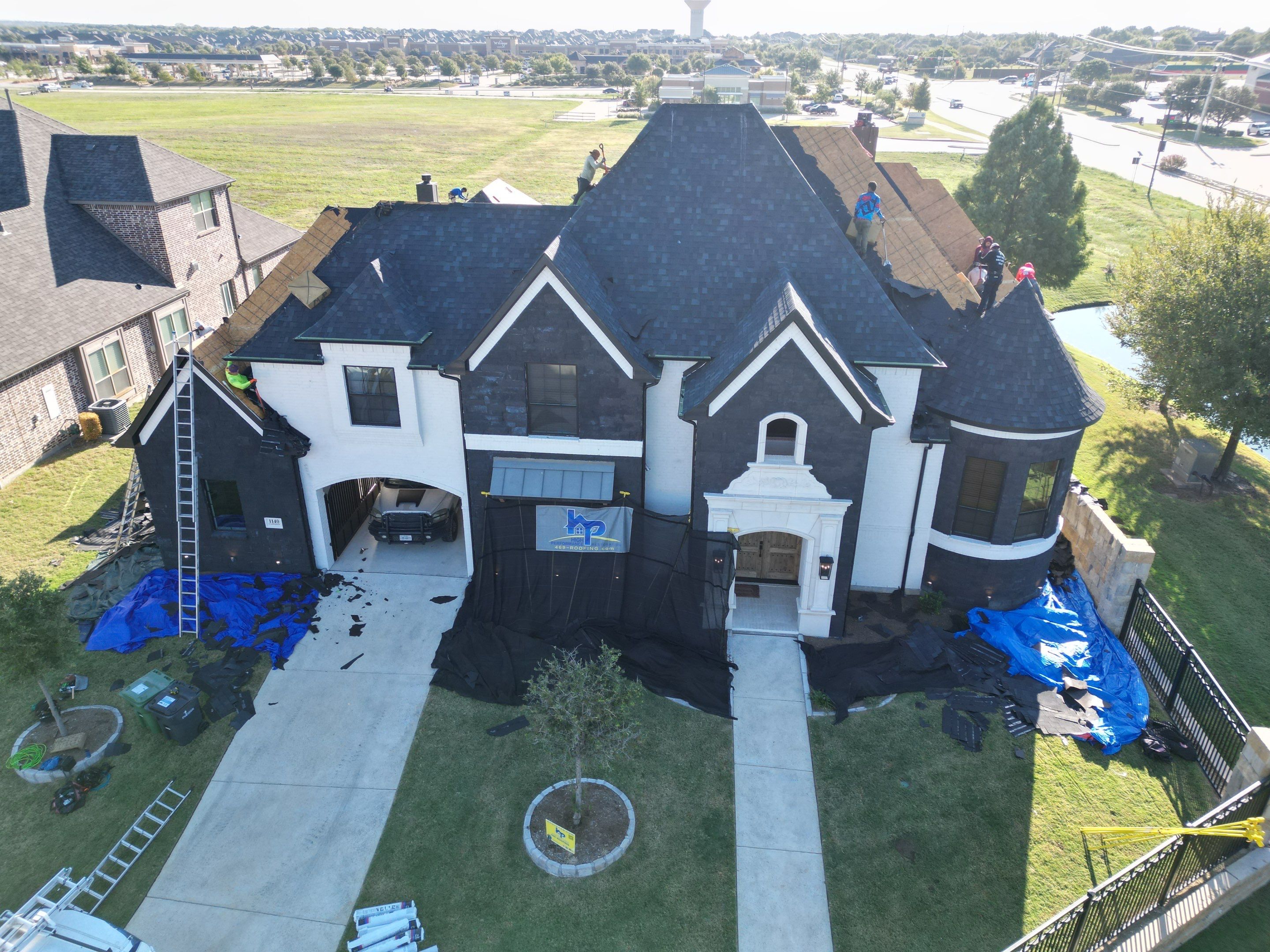 Brilliant Black Texas Proof Roof by High Performance Restoration
