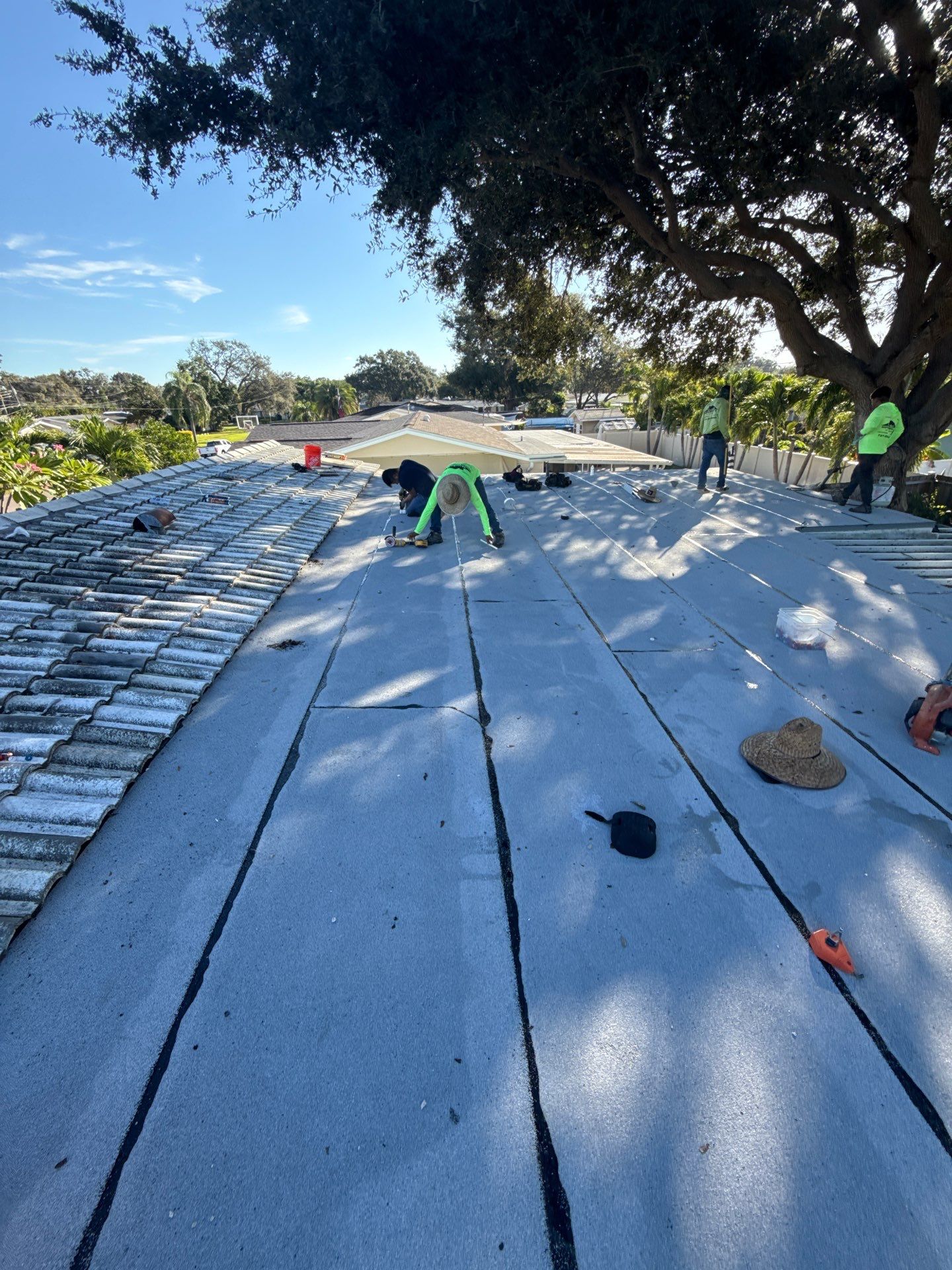 Project in St. Petersburg 33710 by Mitchell Roofing Company LLC