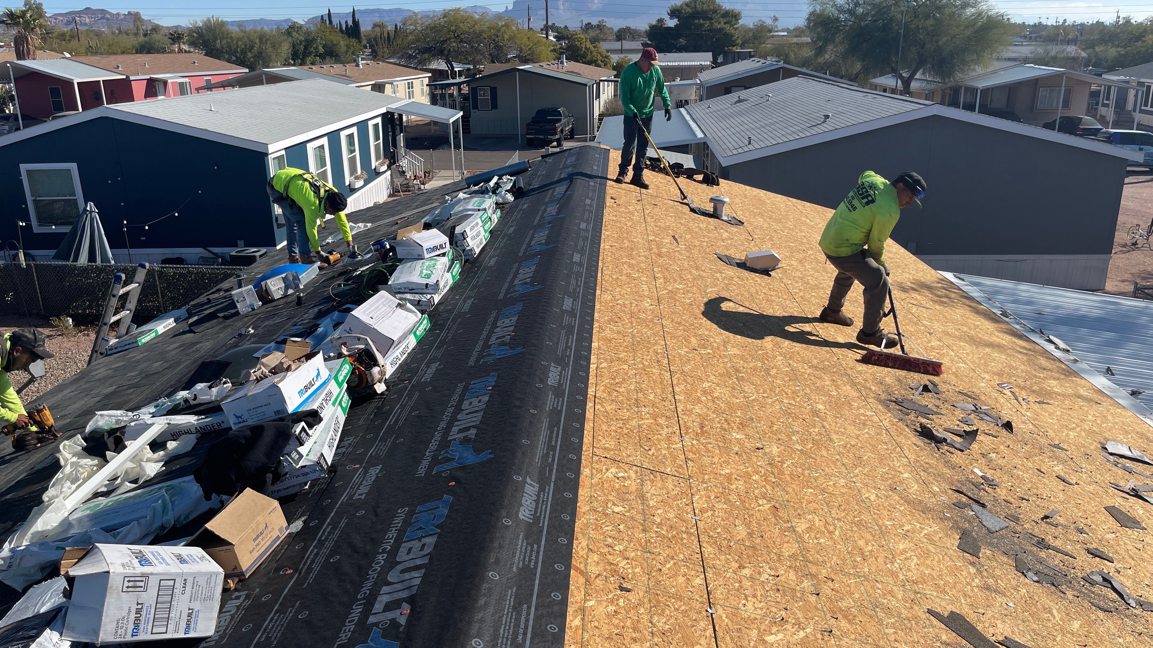 Residential Roofing Installation using Malarkey Shingles by Weather-Tite Exteriors LLC