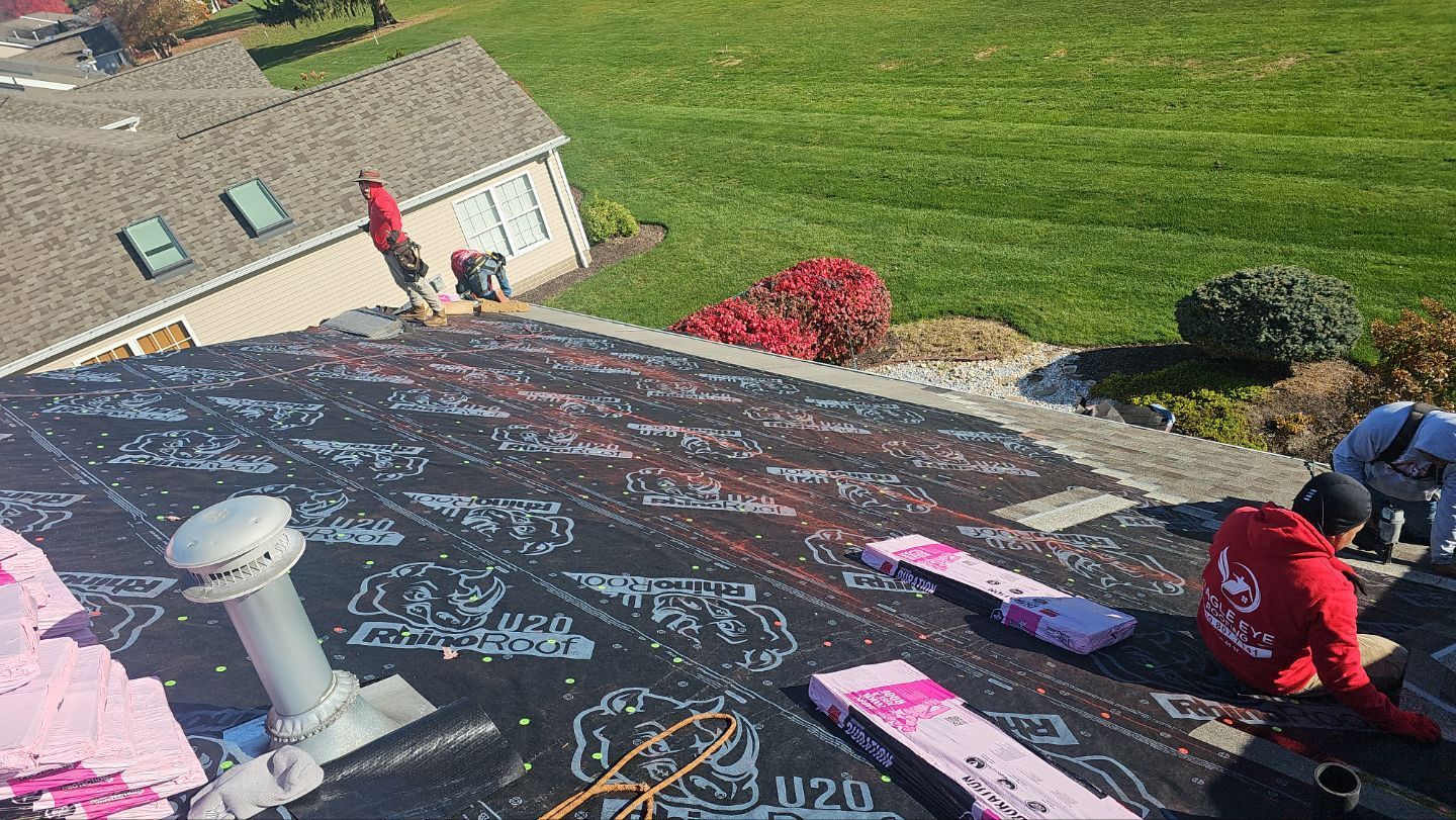 Owens Corning Duration, Color, Driftwood, Drip Edge, Birch White by Eagle Eye Roofing