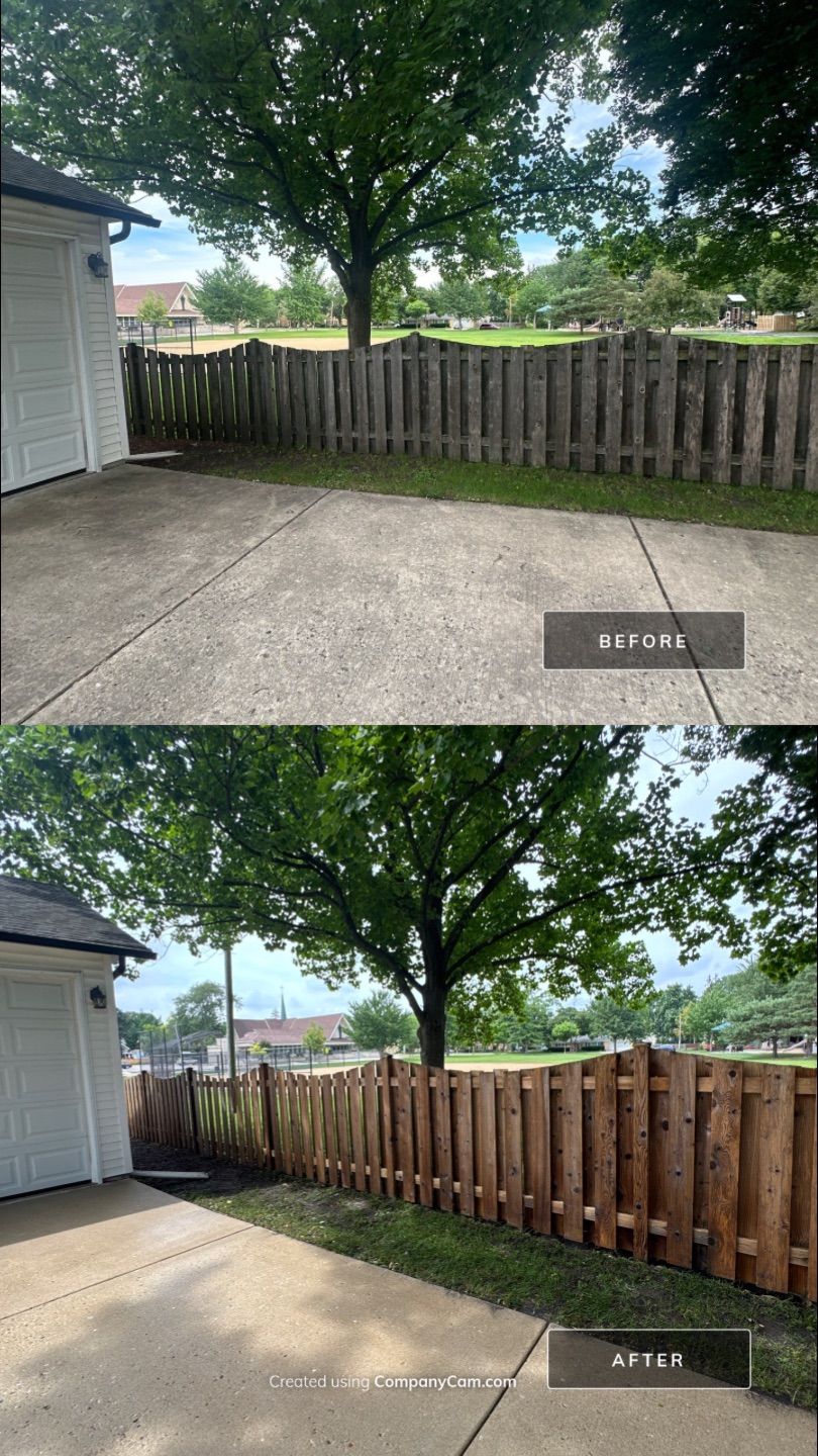 Project in Mt Prospect by Simmons Power & Soft Washing