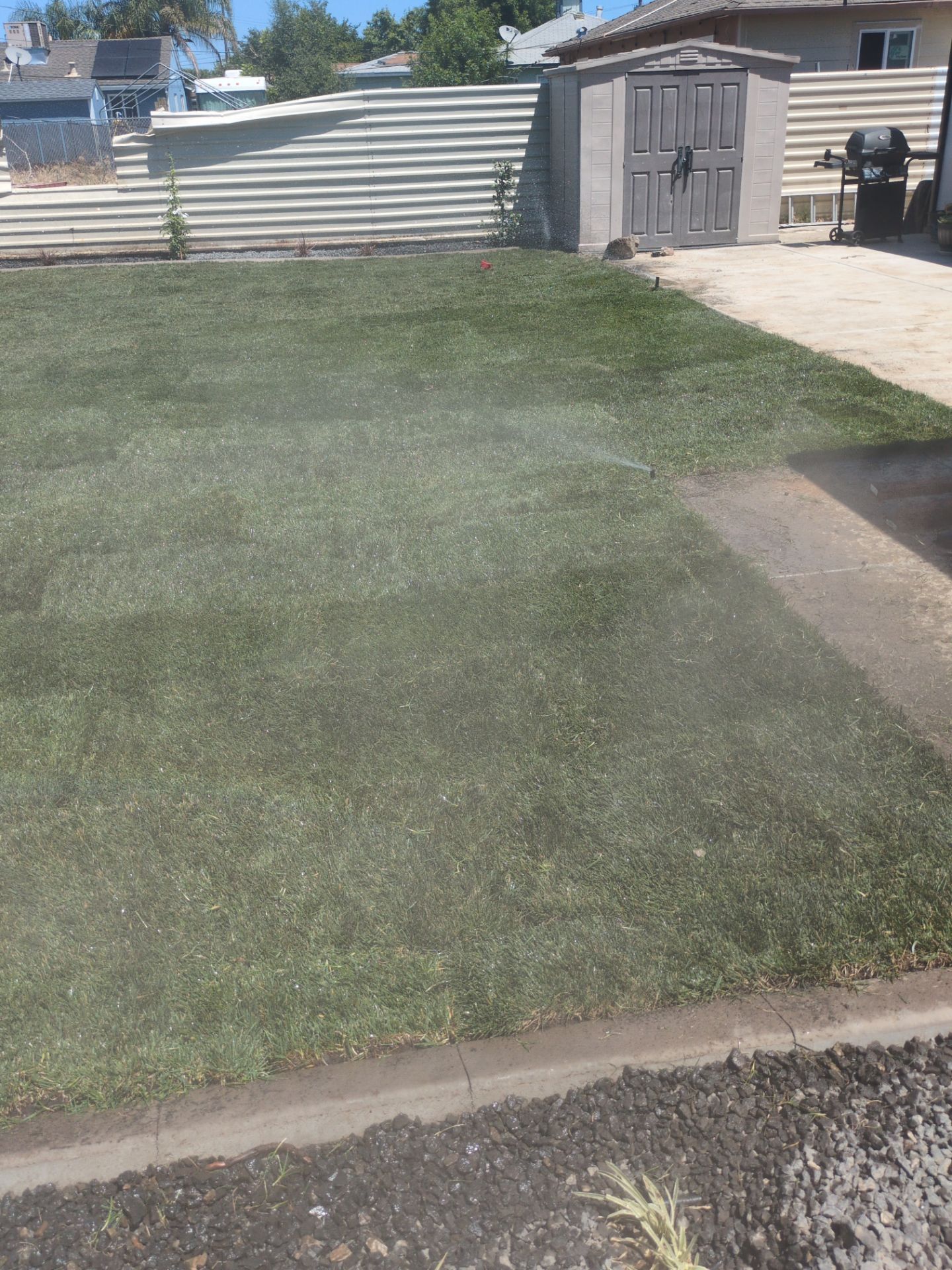 Project in Marysville by A - G Sod Farms