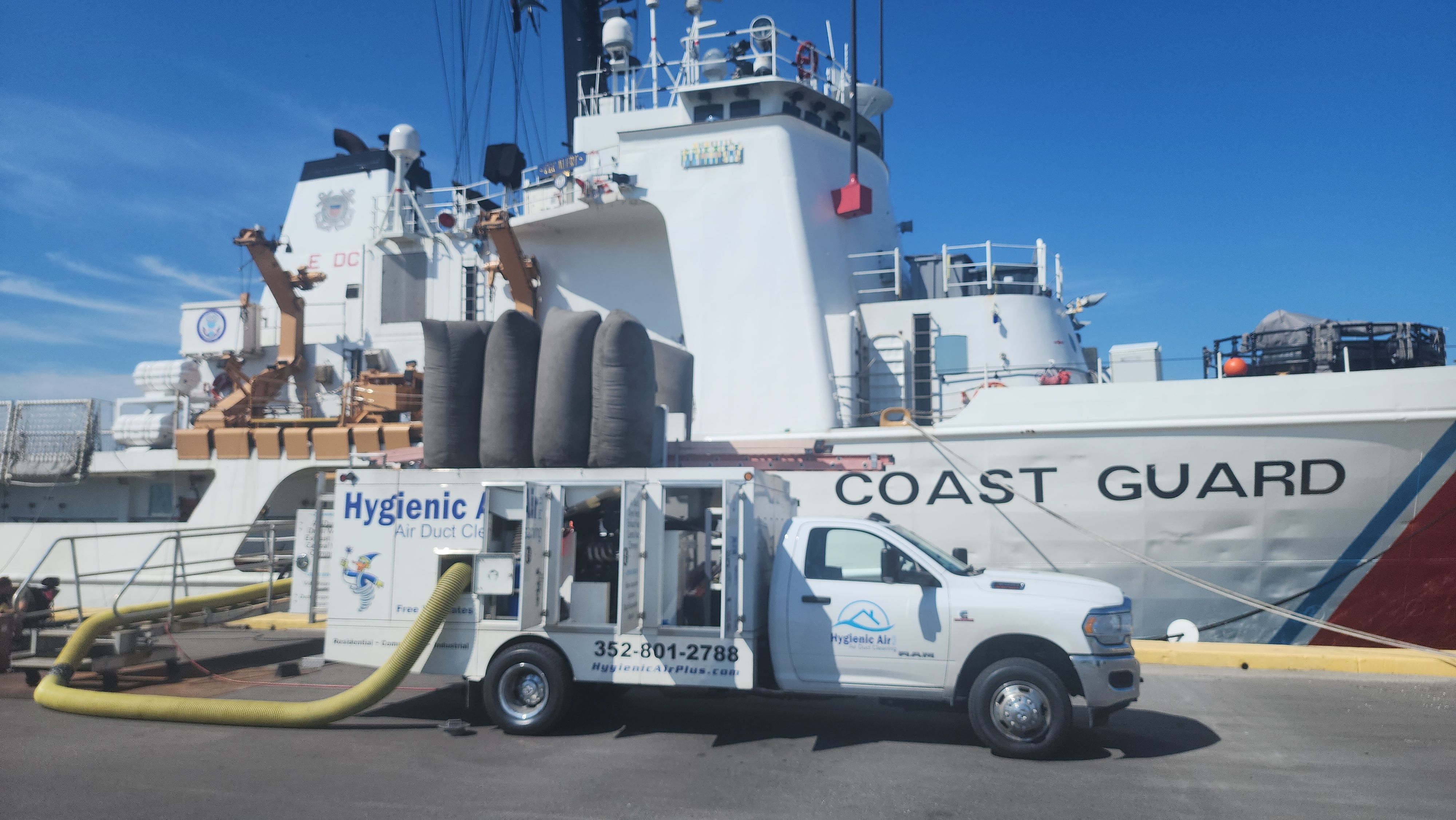 Maritime Air Duct Cleaning in Cape Canaveral by Hygienic Air, Inc