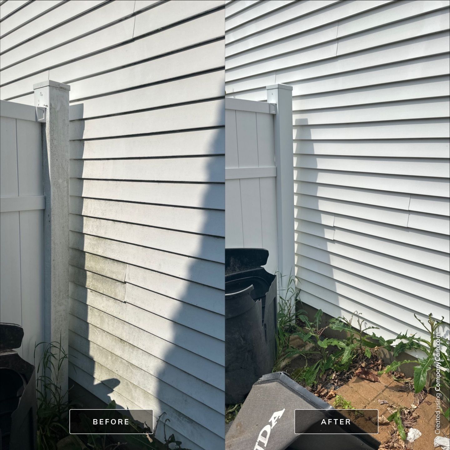 Project in McHenry by Simmons Power & Soft Washing