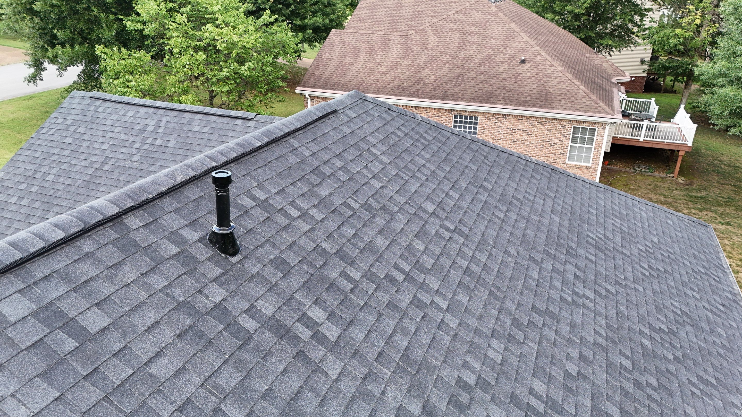Charcoal Black Re-Roof by Royal House LLC