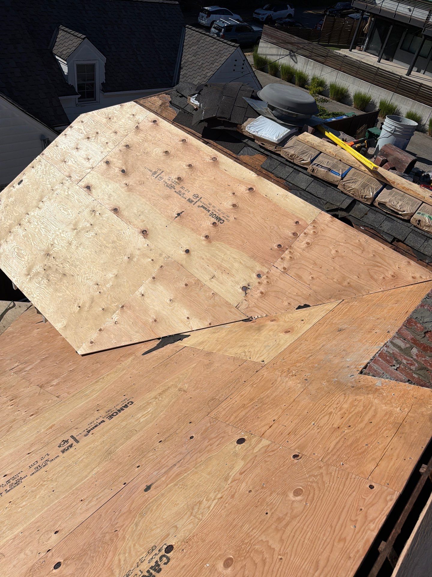 Residential Roofing Installation using GAF HDZ Shingles by Roofing Formula LLC