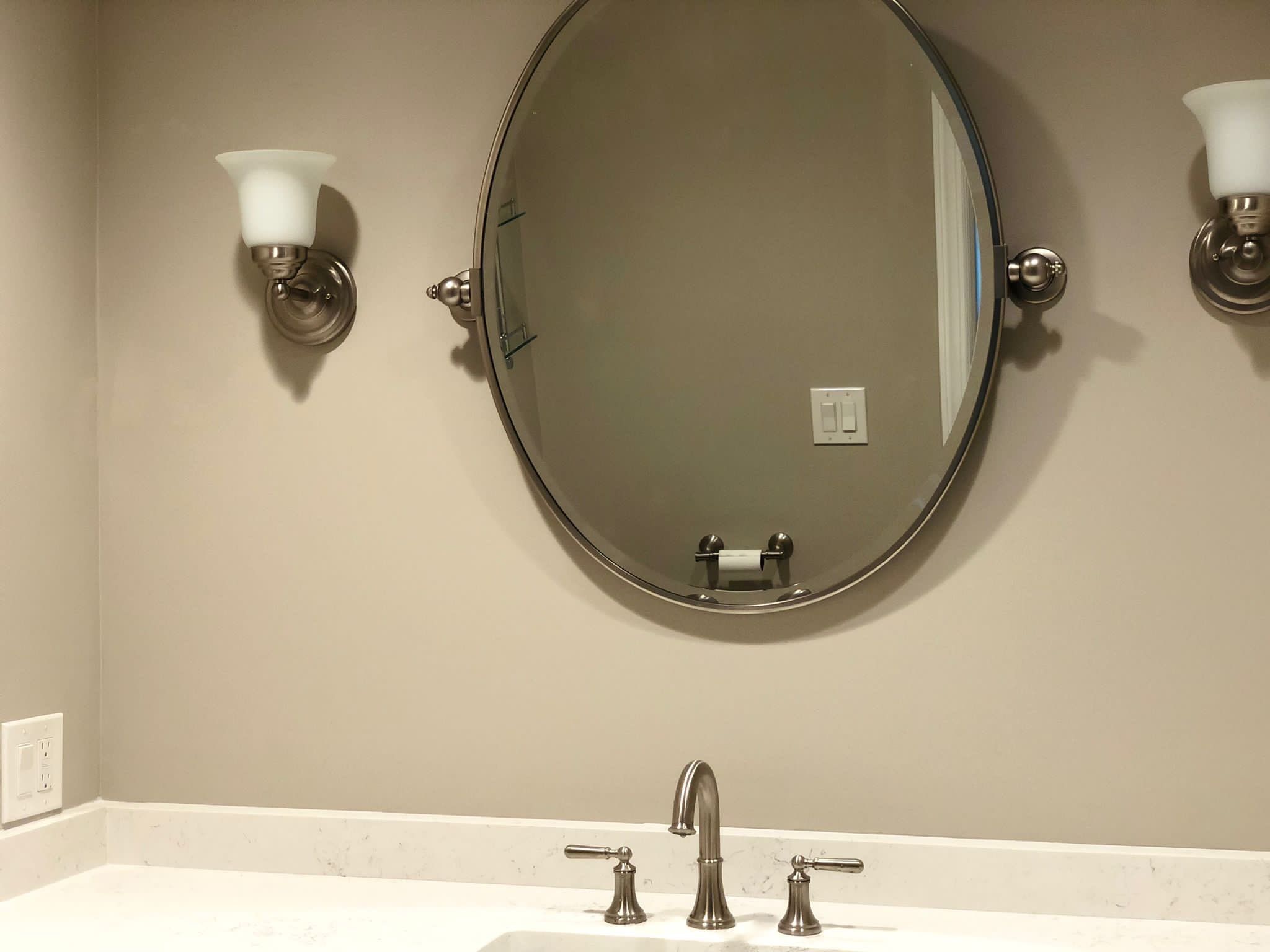 Bathroom Remodel using Tile by Home Concepts Construction