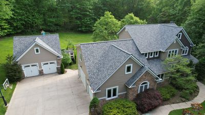 Atlas Pinnacle, Color, Coastal Granite, Drip Edge, Color, Black