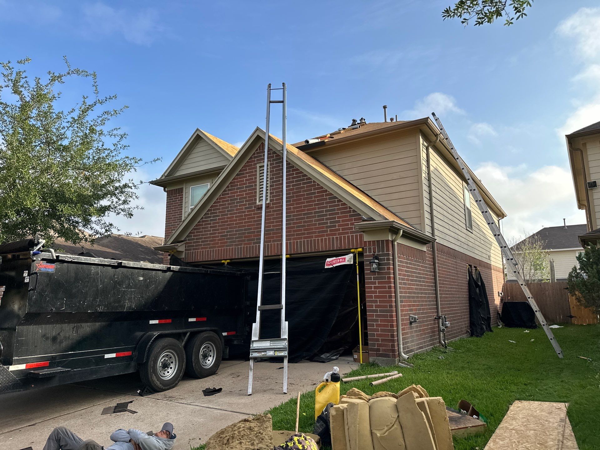 Project in Katy by Motion Roofing