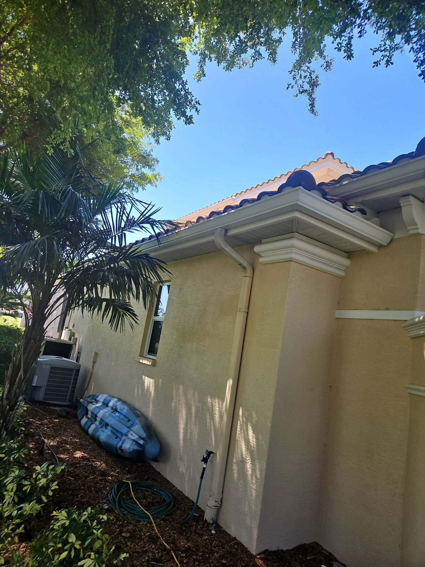 Replace gutter using K-Style Seamless Gutters & Downspouts in Lakewood Ranch, FL  by Gutter Professors