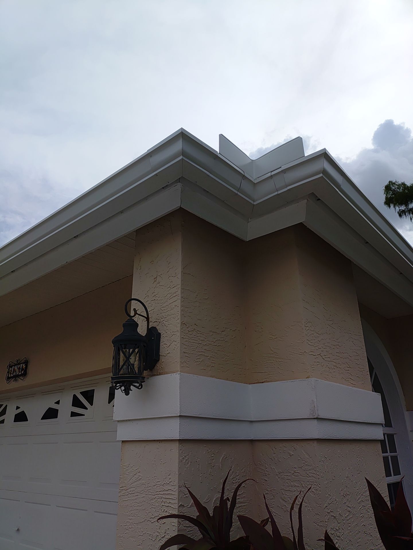 Splash Guard System Installation in Fort Myers FL by Gutter Professor by Gutter Professors