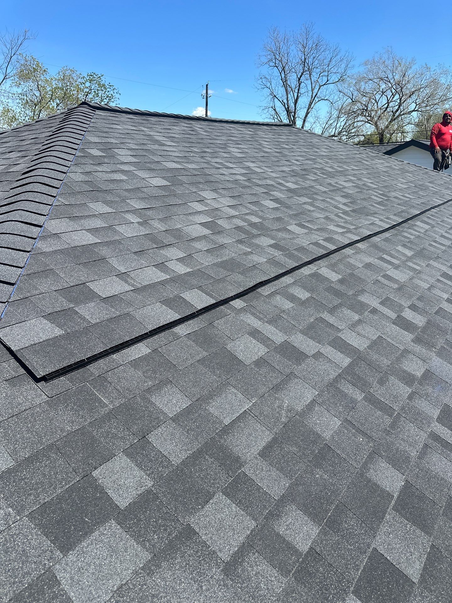 Project in Houston by Motion Roofing