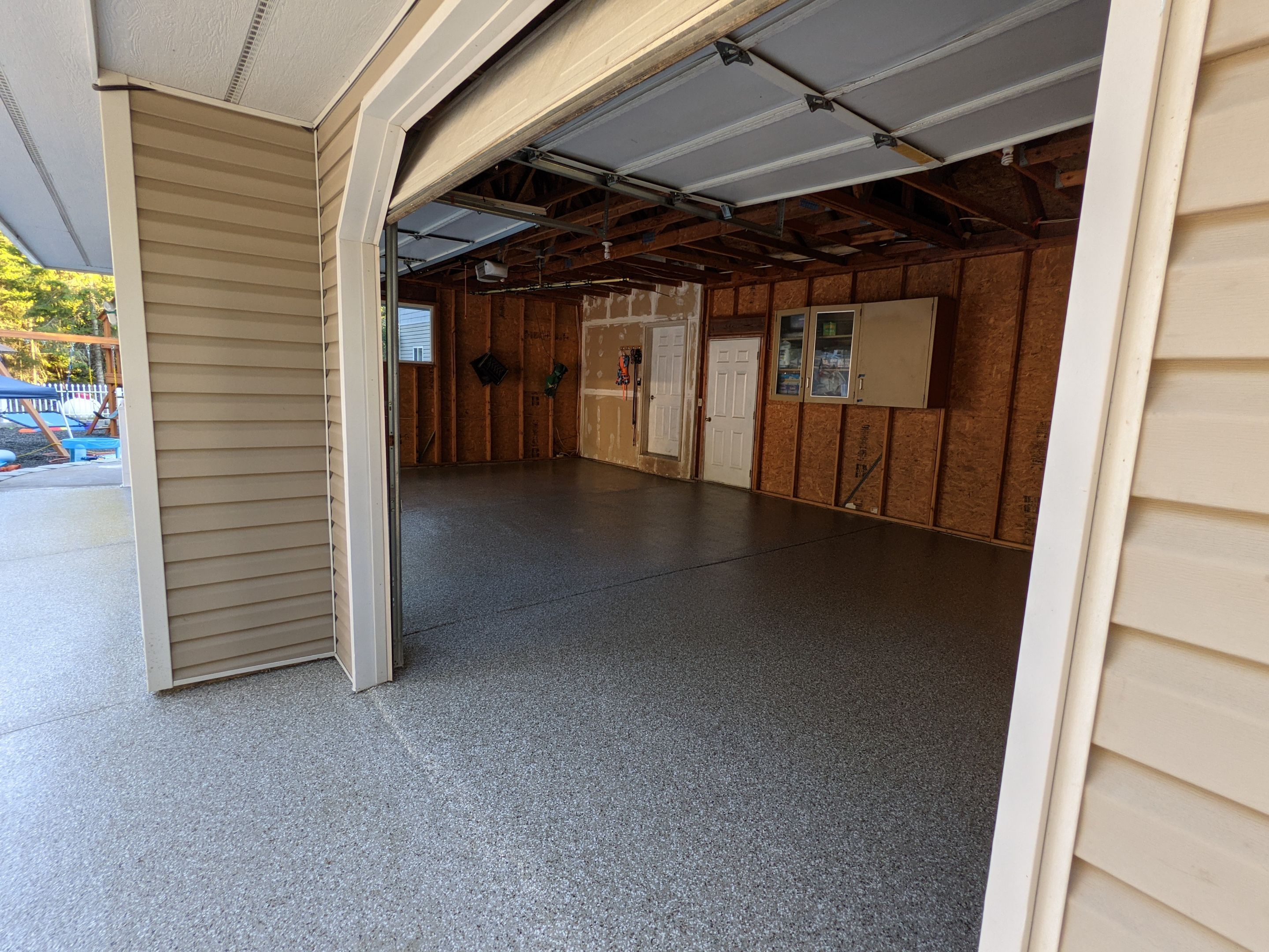 Basement/Garage/Driveway/Entry using Mt Everest & Pebble Beach by Croc Coatings, LLC